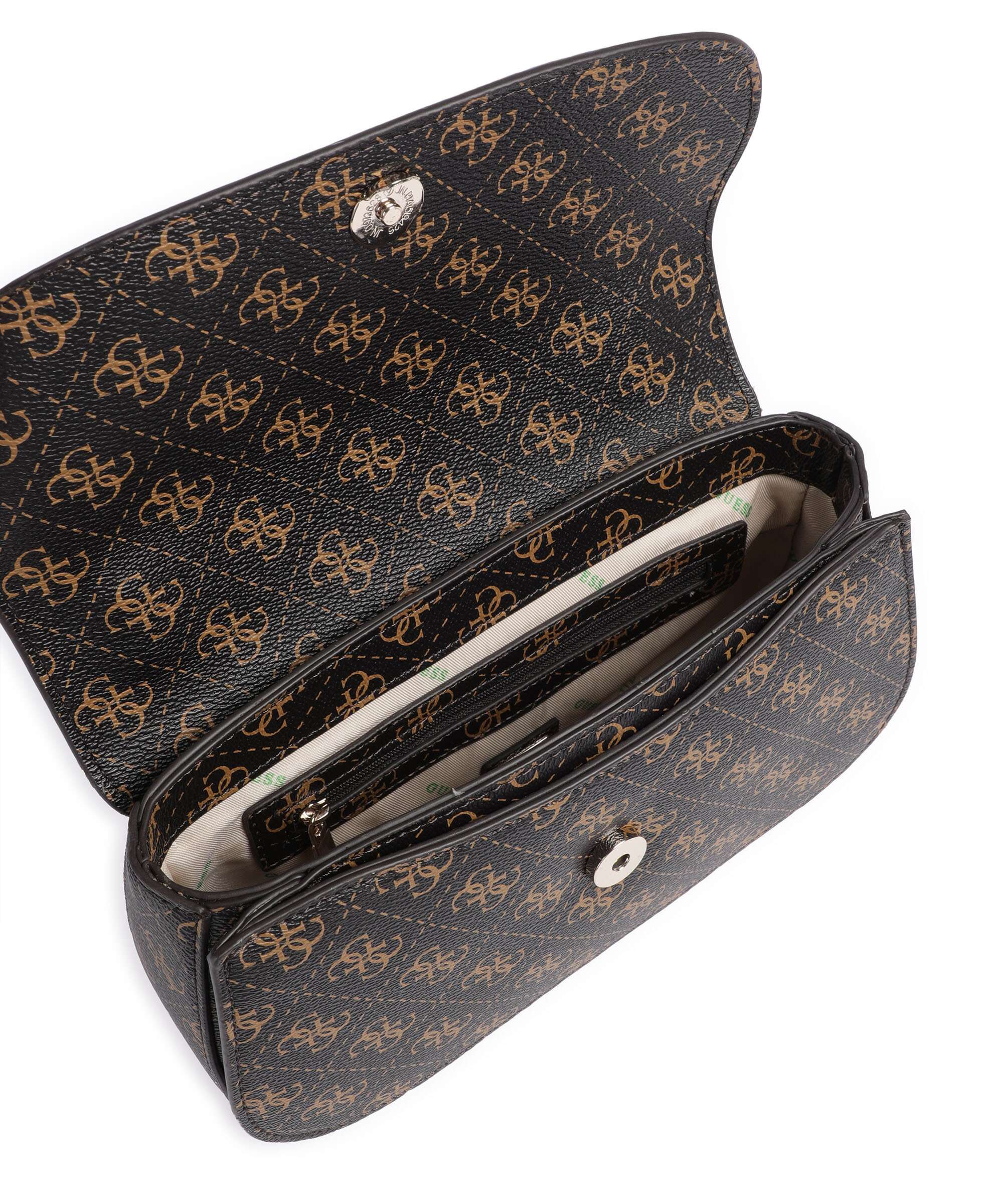Guess Erica Eco Torba na ramię brown logo - Image 7