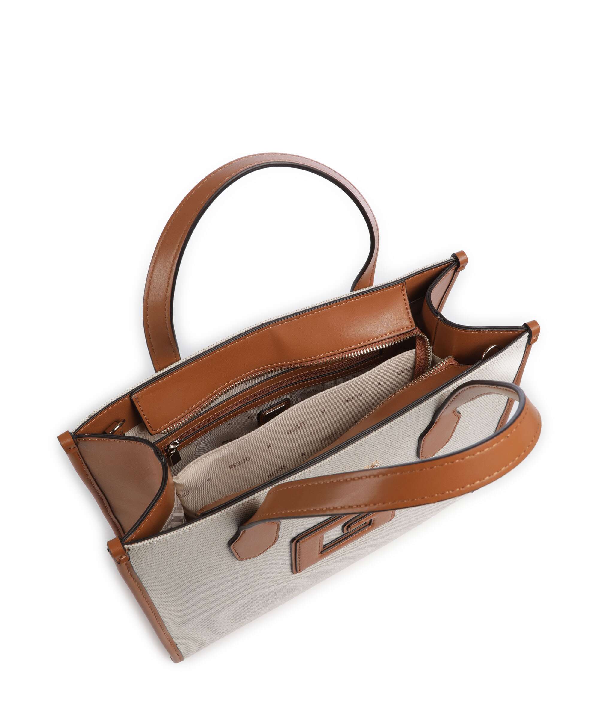 Guess G Status Torebka natural/cognac - Image 6