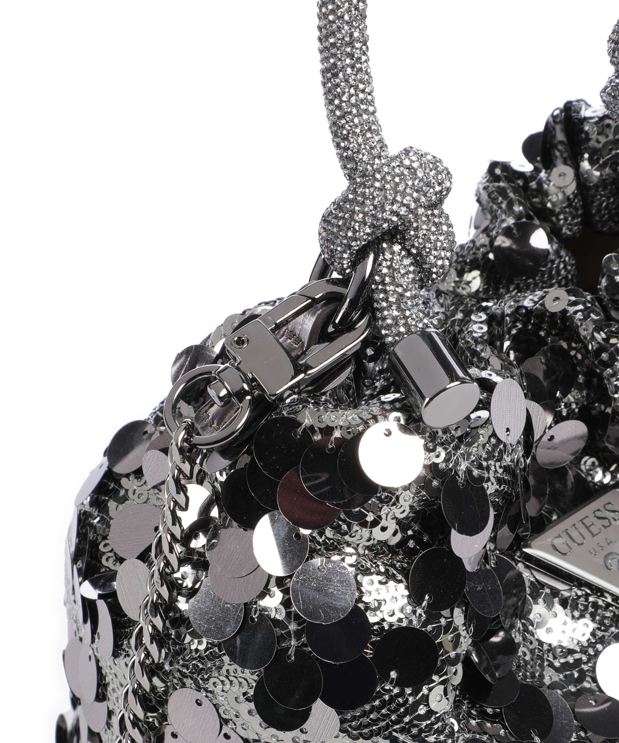 Guess Holiday Torebka worek pewter - Image 5