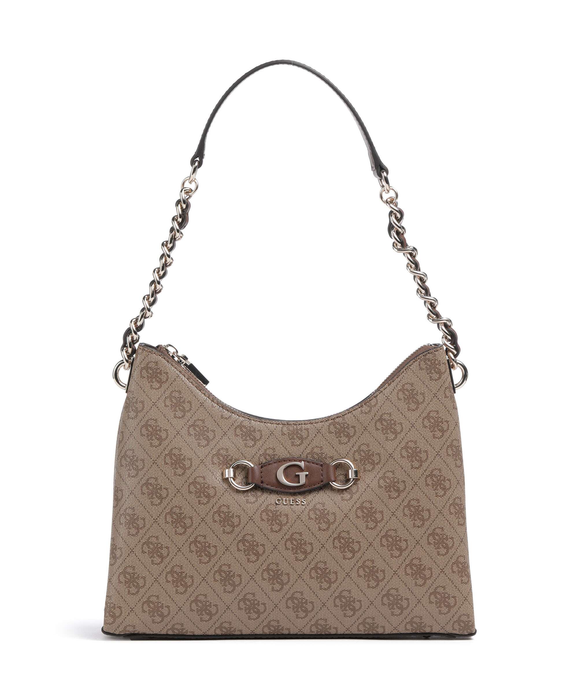 Guess Izzy Torba na ramię latte logo/brown