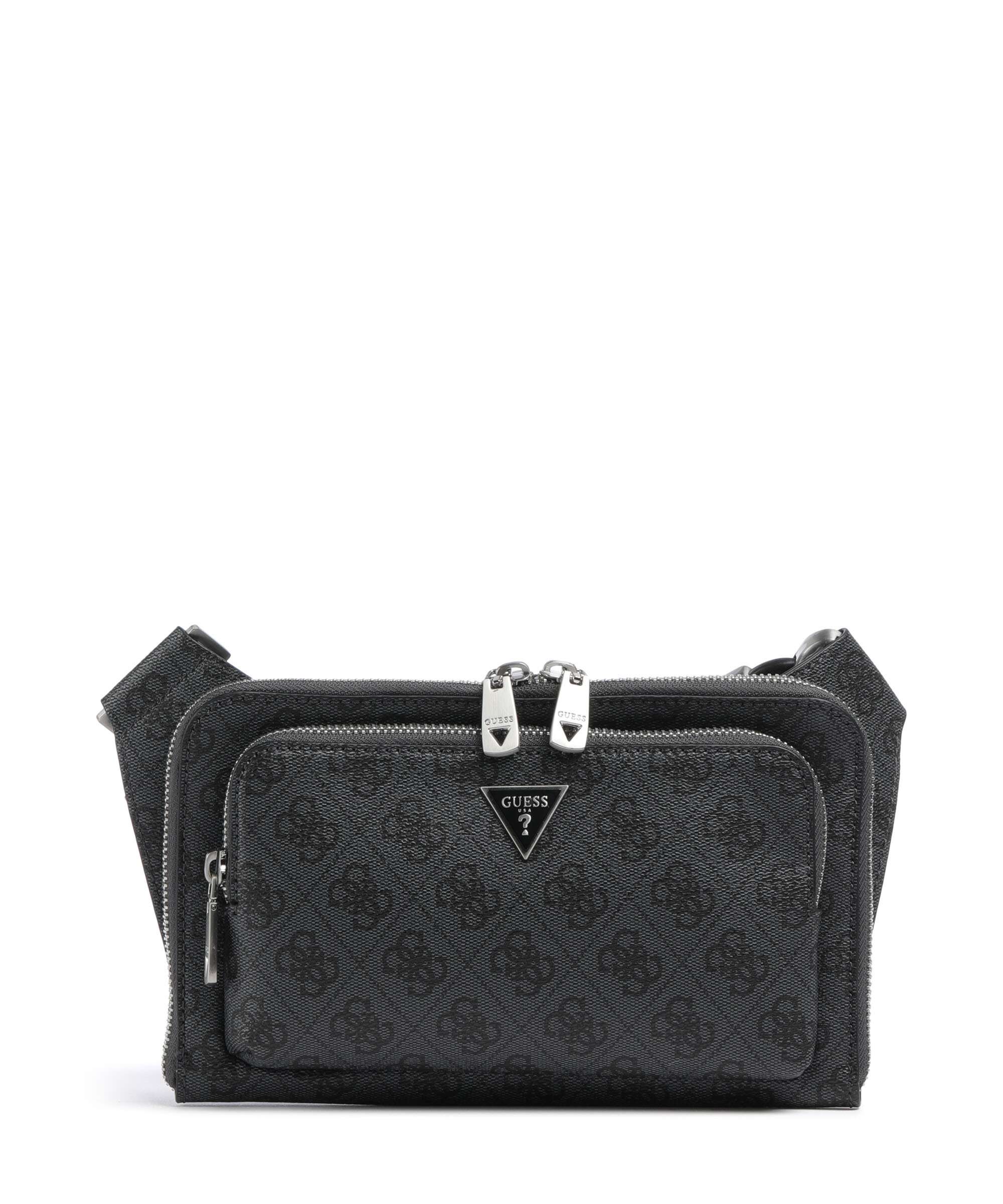 Guess Milano 4G Eco Saszetka nerka black