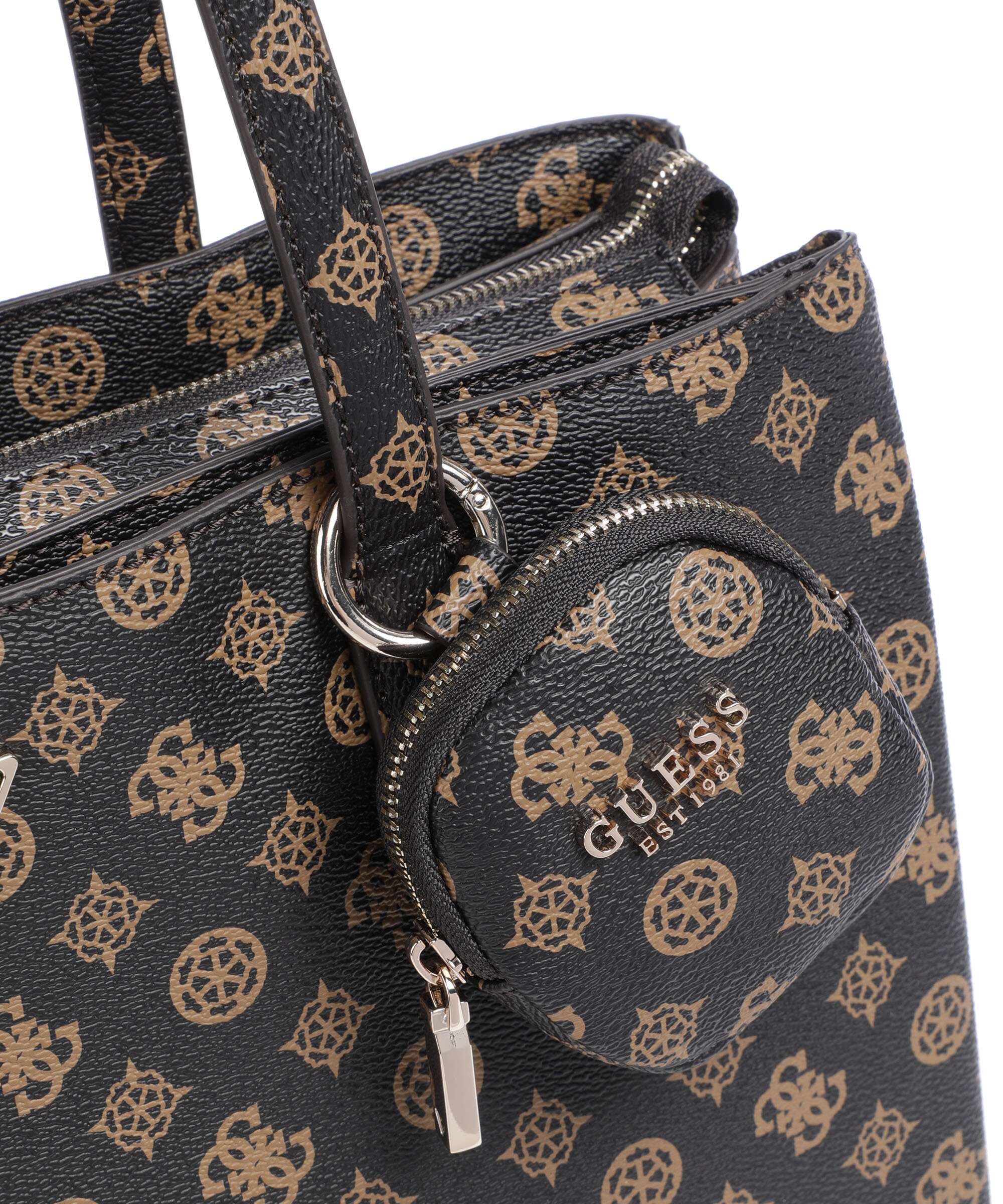 Guess Power Play Torba na zakupy mocha logo - Image 4