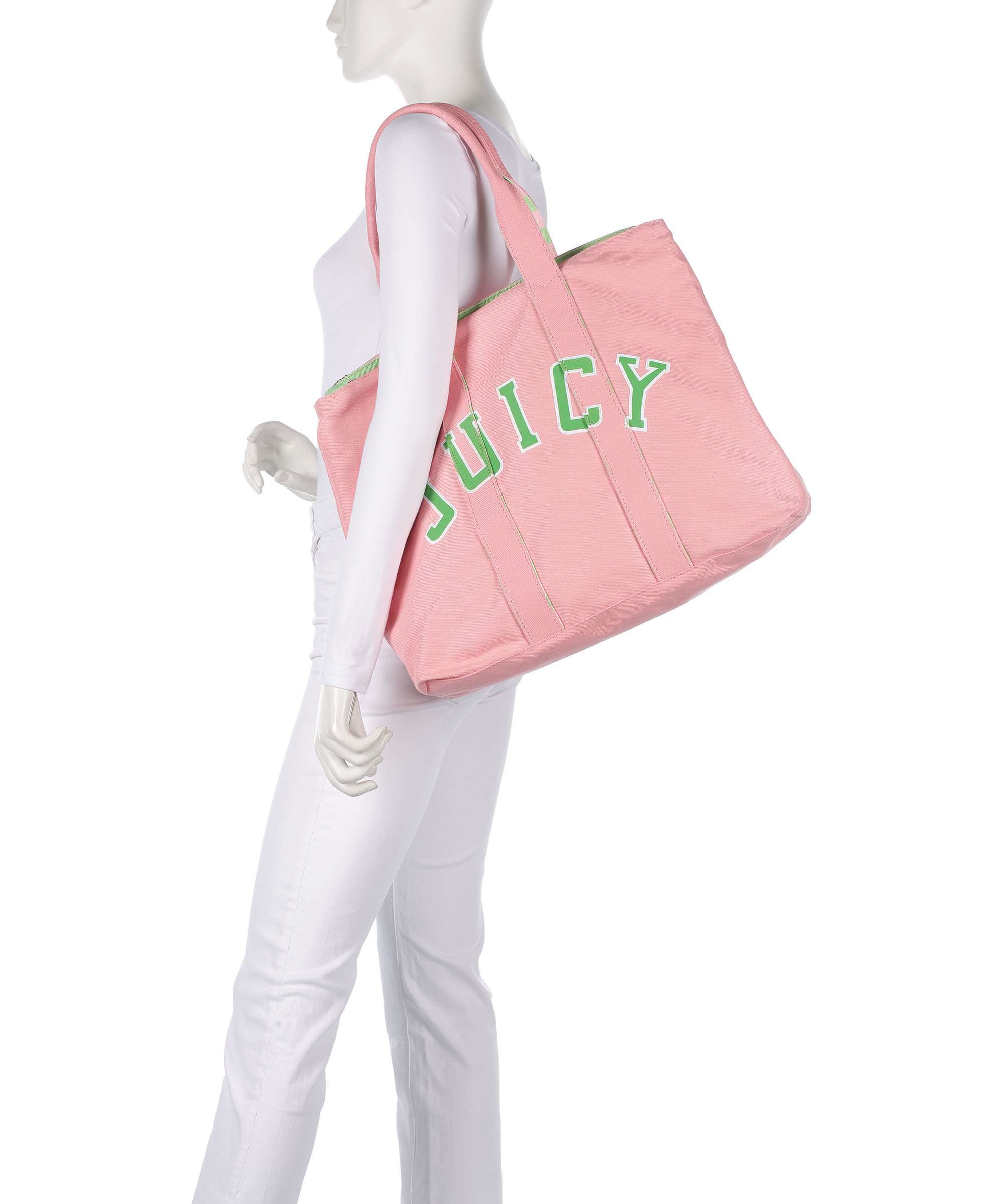 Juicy Couture Daisy Canvas L Torba na zakupy juicy pink - Image 3