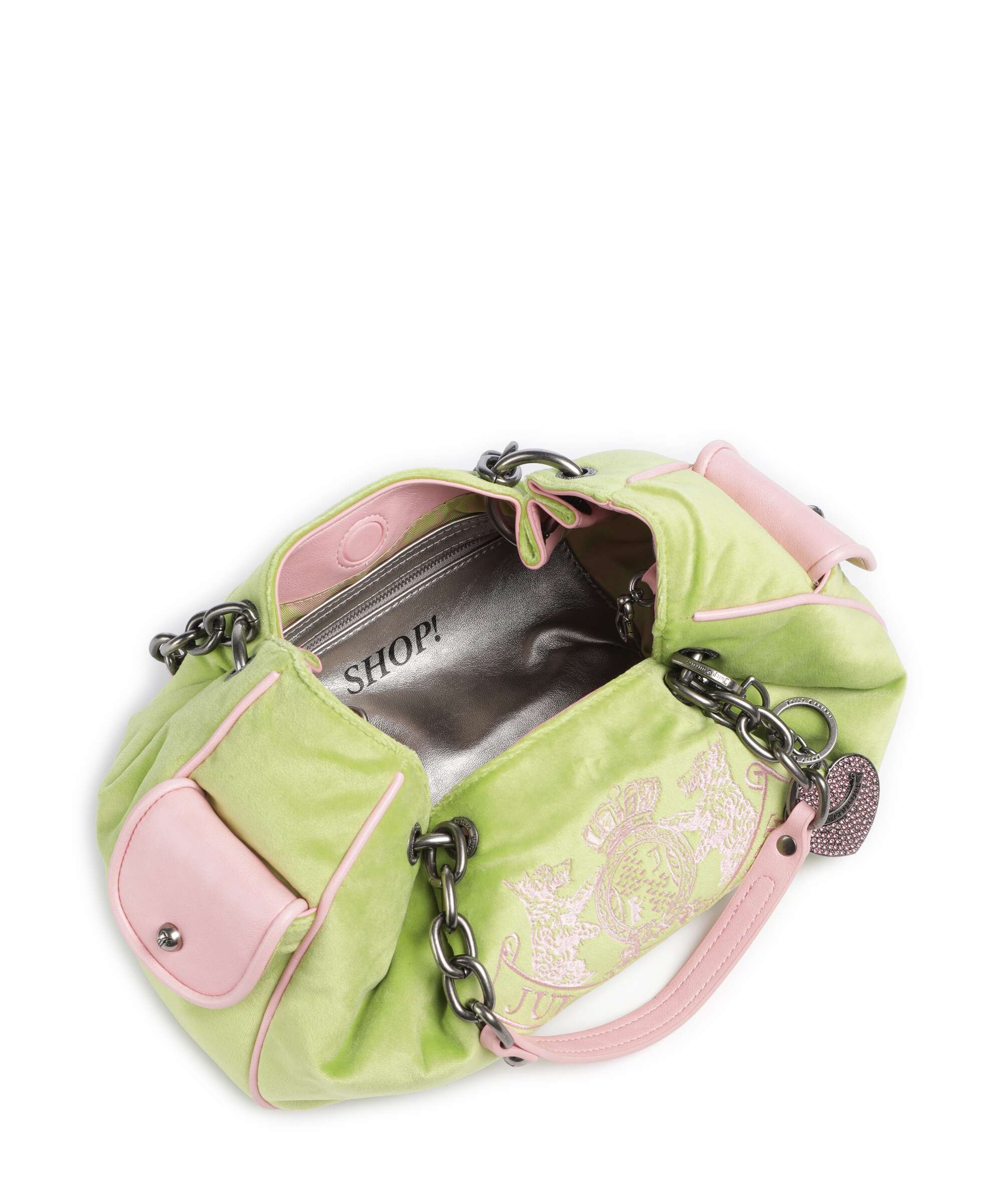 Juicy Couture Daydreamer Classic Crest M Torebka worek pistachio green - Image 7