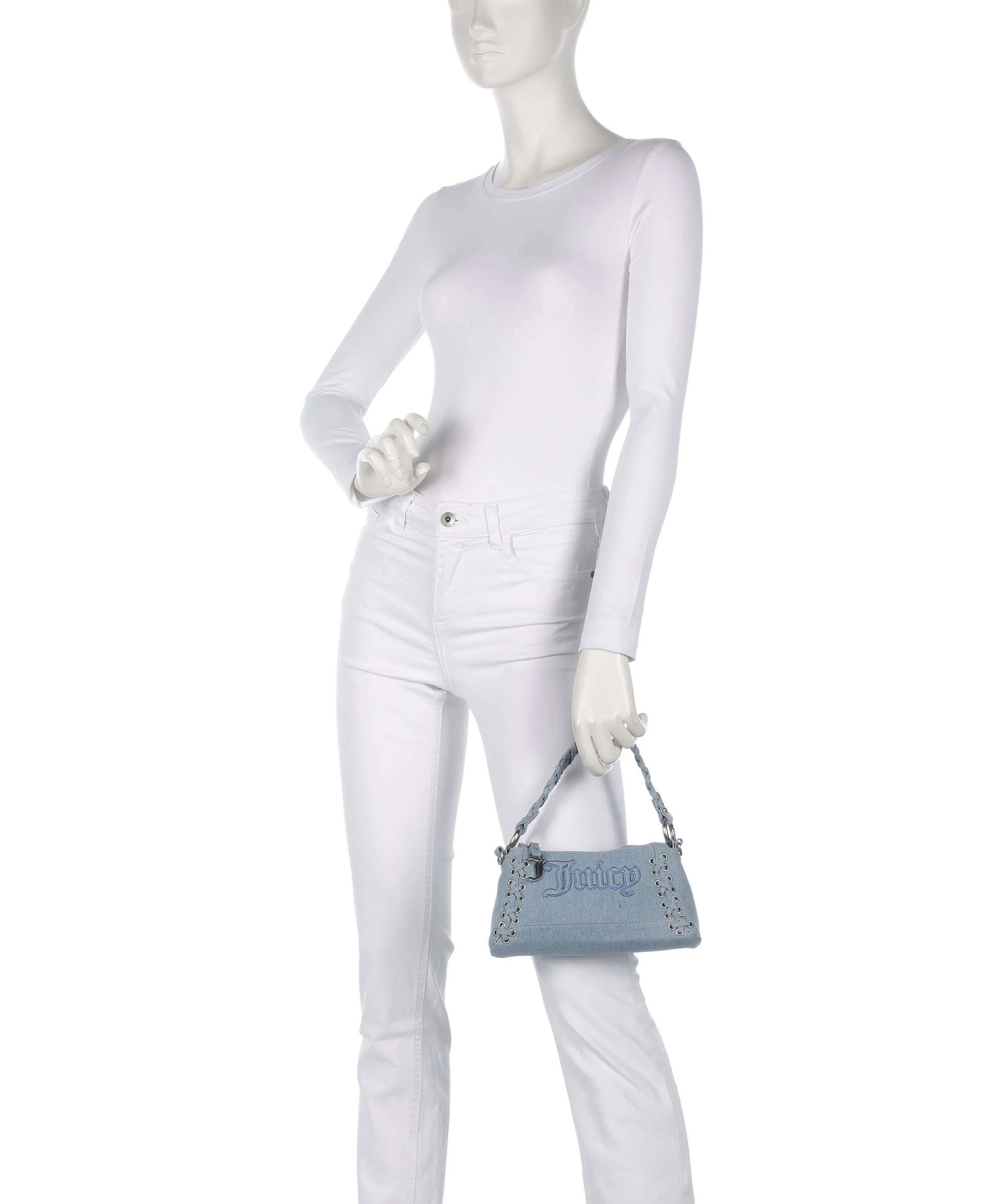 Juicy Couture Scarlette S Torba na ramię denim - Image 3