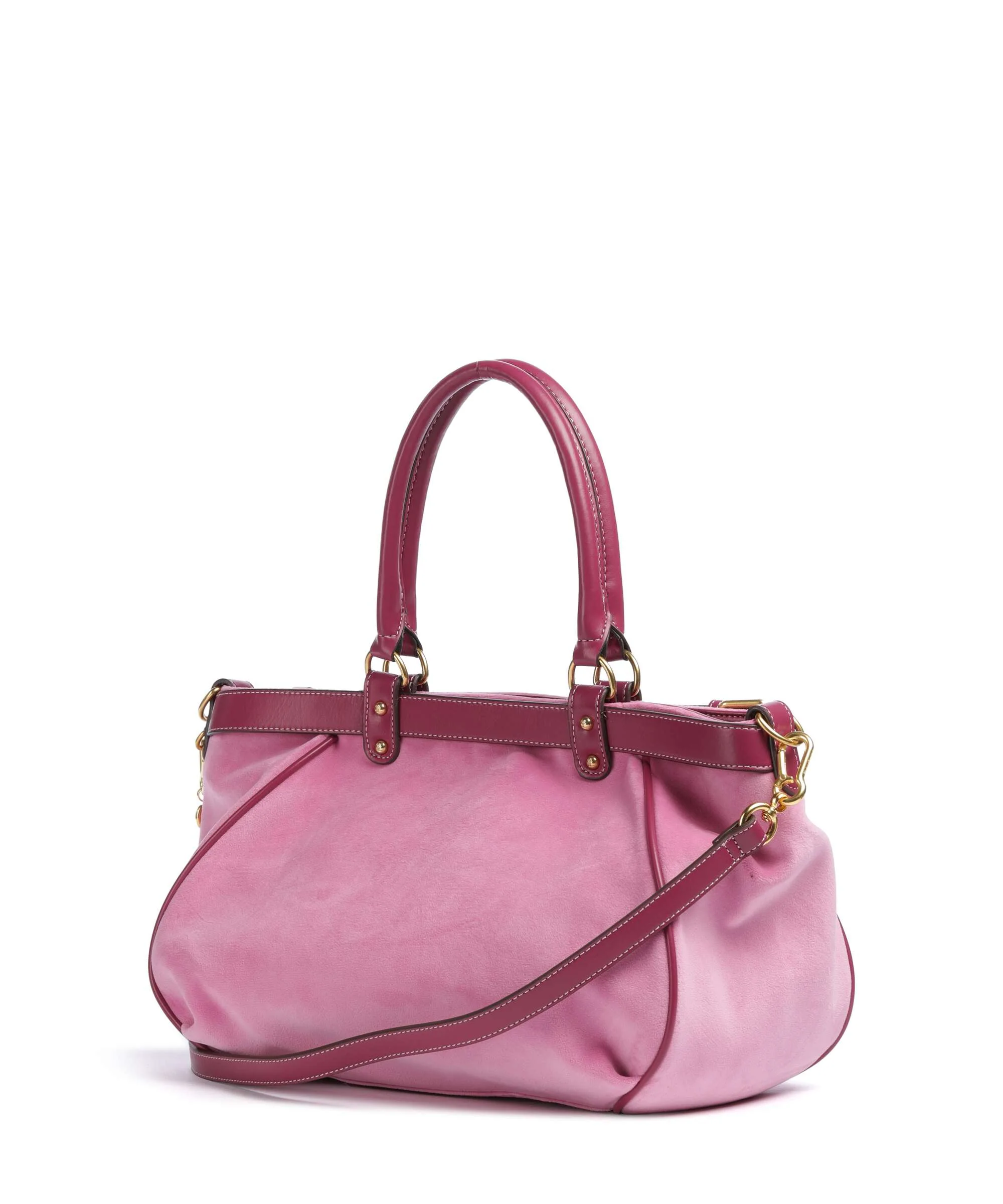 Juicy Couture Twig Narrative Velvet L Torba na zakupy super pink - Image 2
