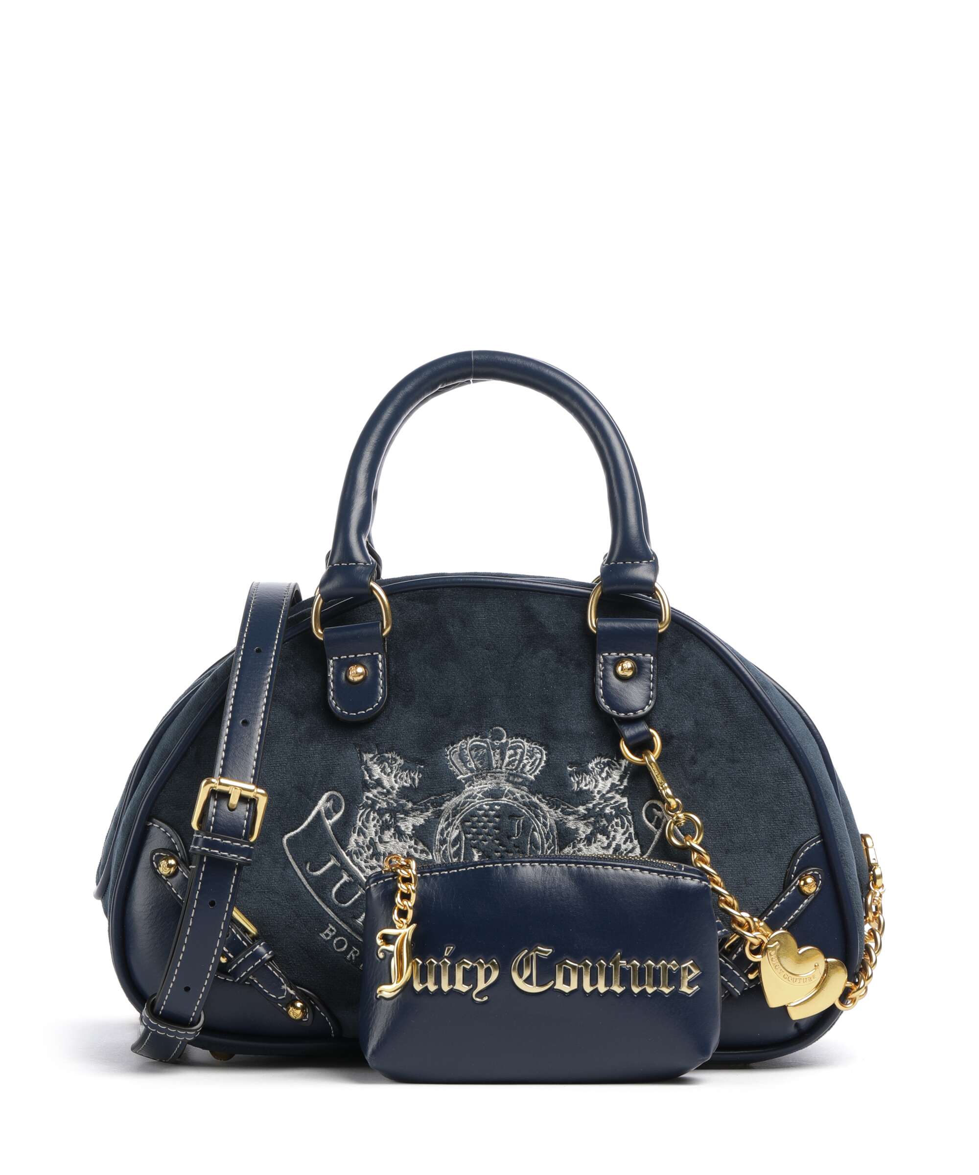 Juicy Couture Twig Narrative Velvet Torebka blue depths - Image 5