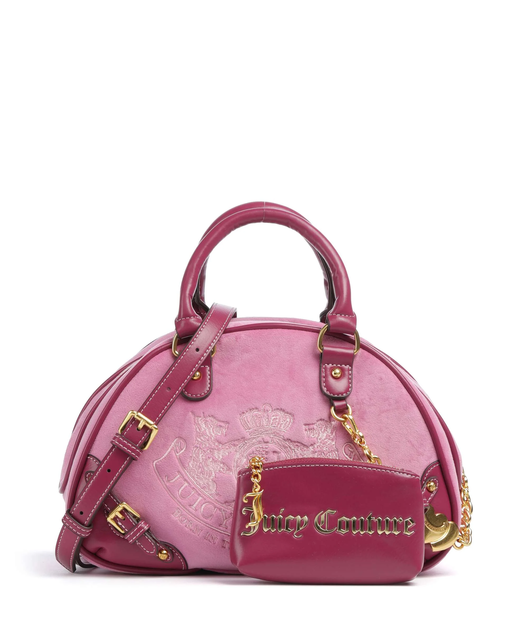 Juicy Couture Twig Narrative Velvet Torebka super pink - Image 4