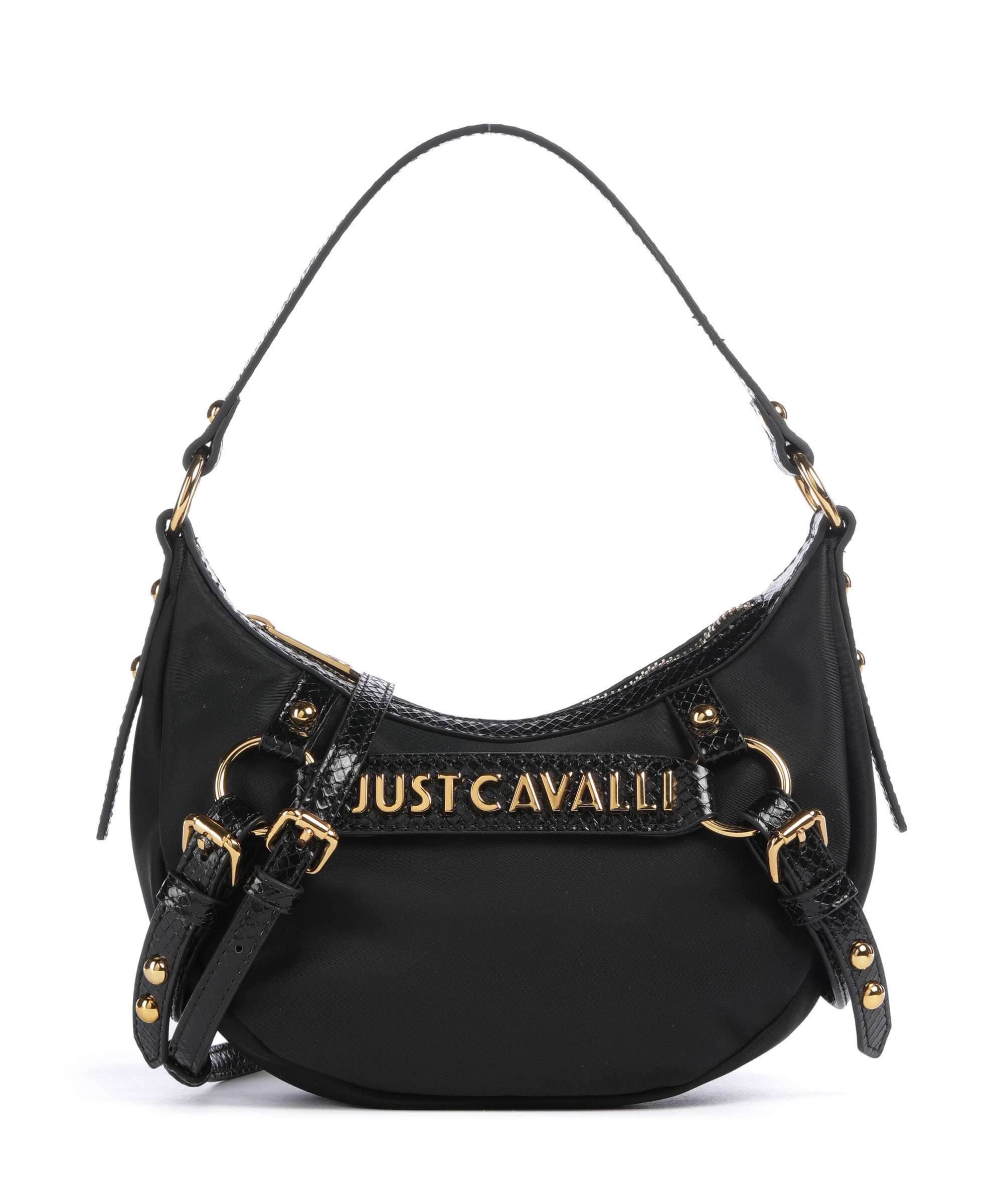 Just Cavalli Foulard Cage Torba na ramię black