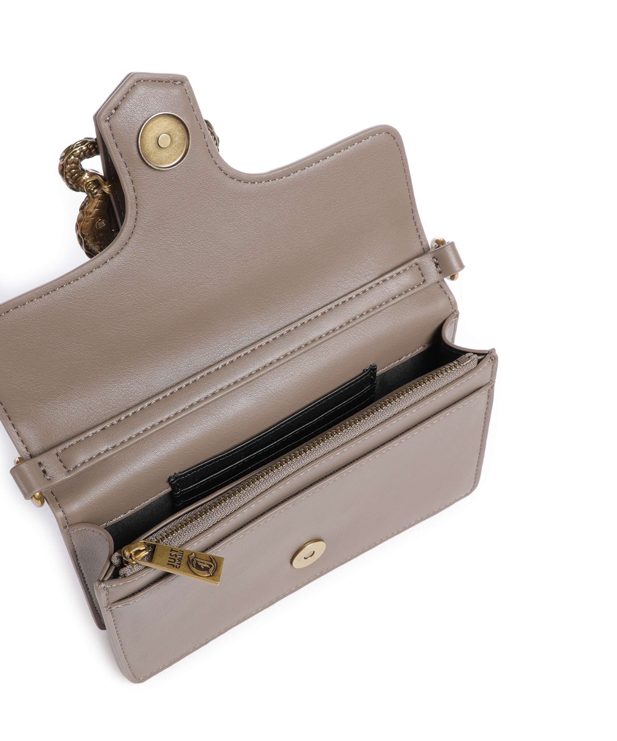 Just Cavalli Iconic Snakes Portfel taupe - Image 6