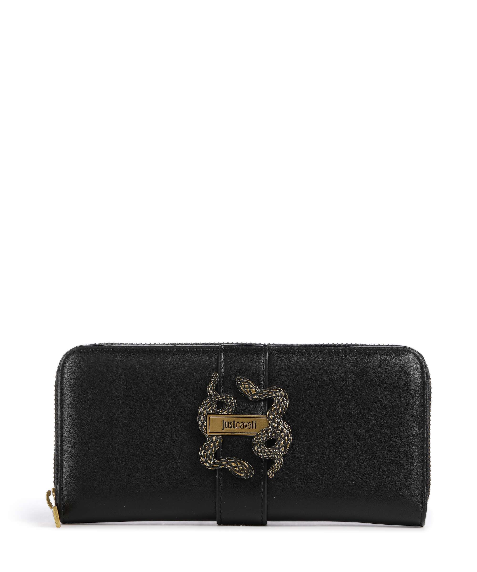 Just Cavalli Iconic Snakes Portfel black