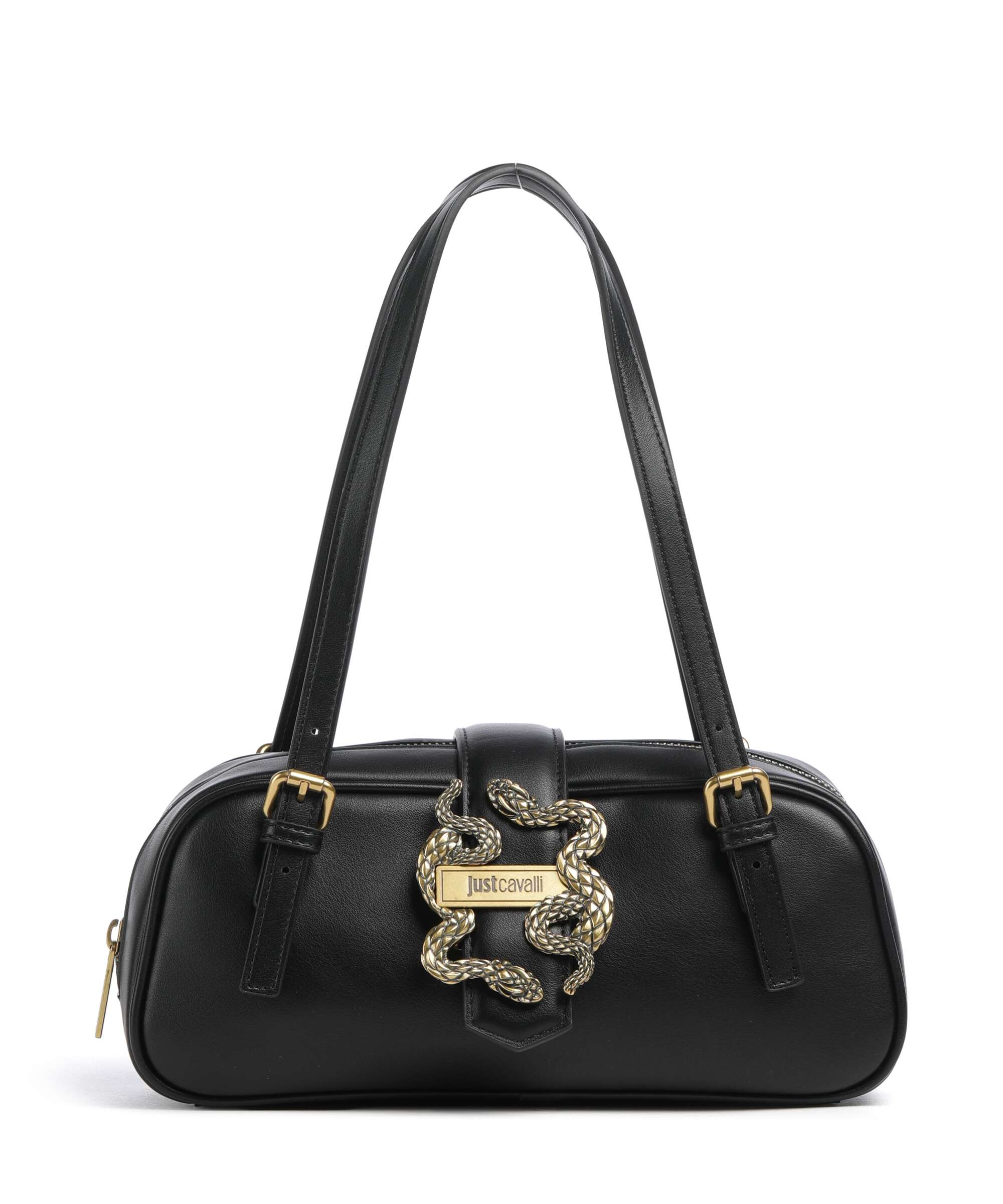 Just Cavalli Iconic Snakes Torba na ramię black
