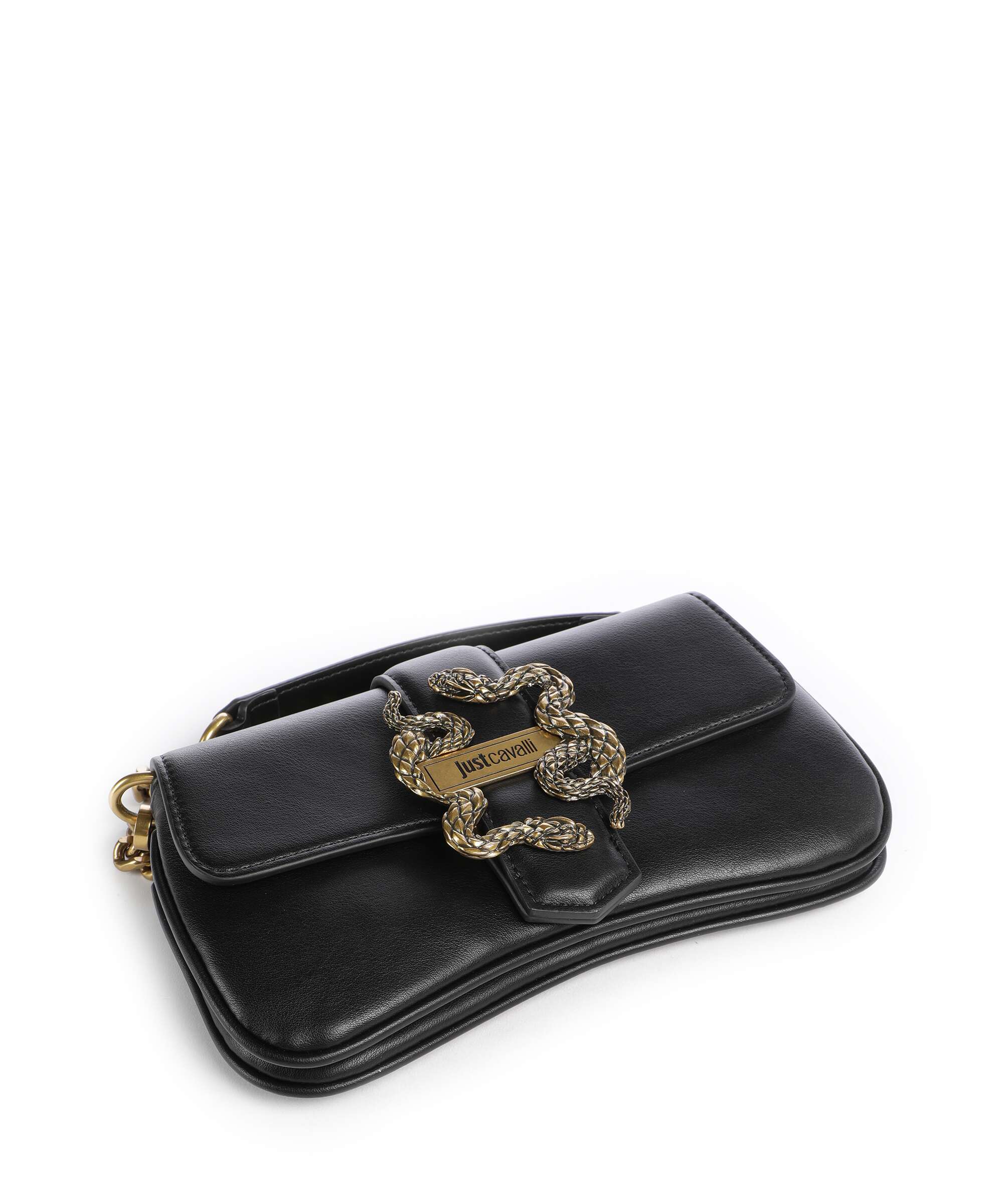Just Cavalli Iconic Snakes Torba przez ramię black - Image 4