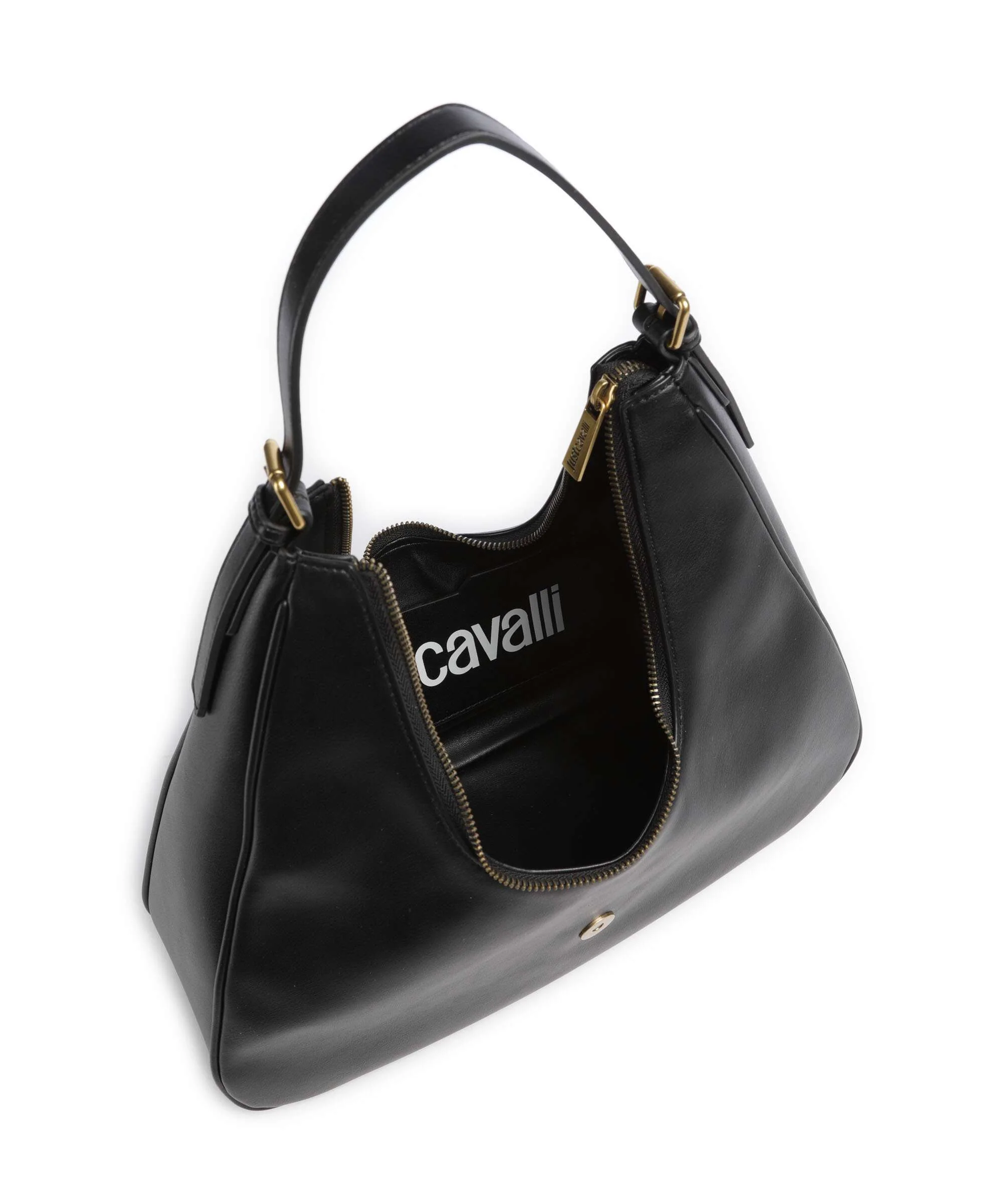 Just Cavalli Iconic Snakes Torebka worek black - Image 5