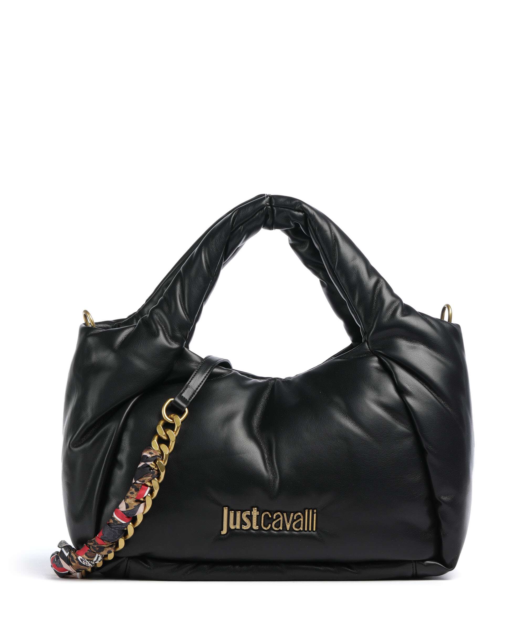 Just Cavalli Puffy Foulard Torebka black