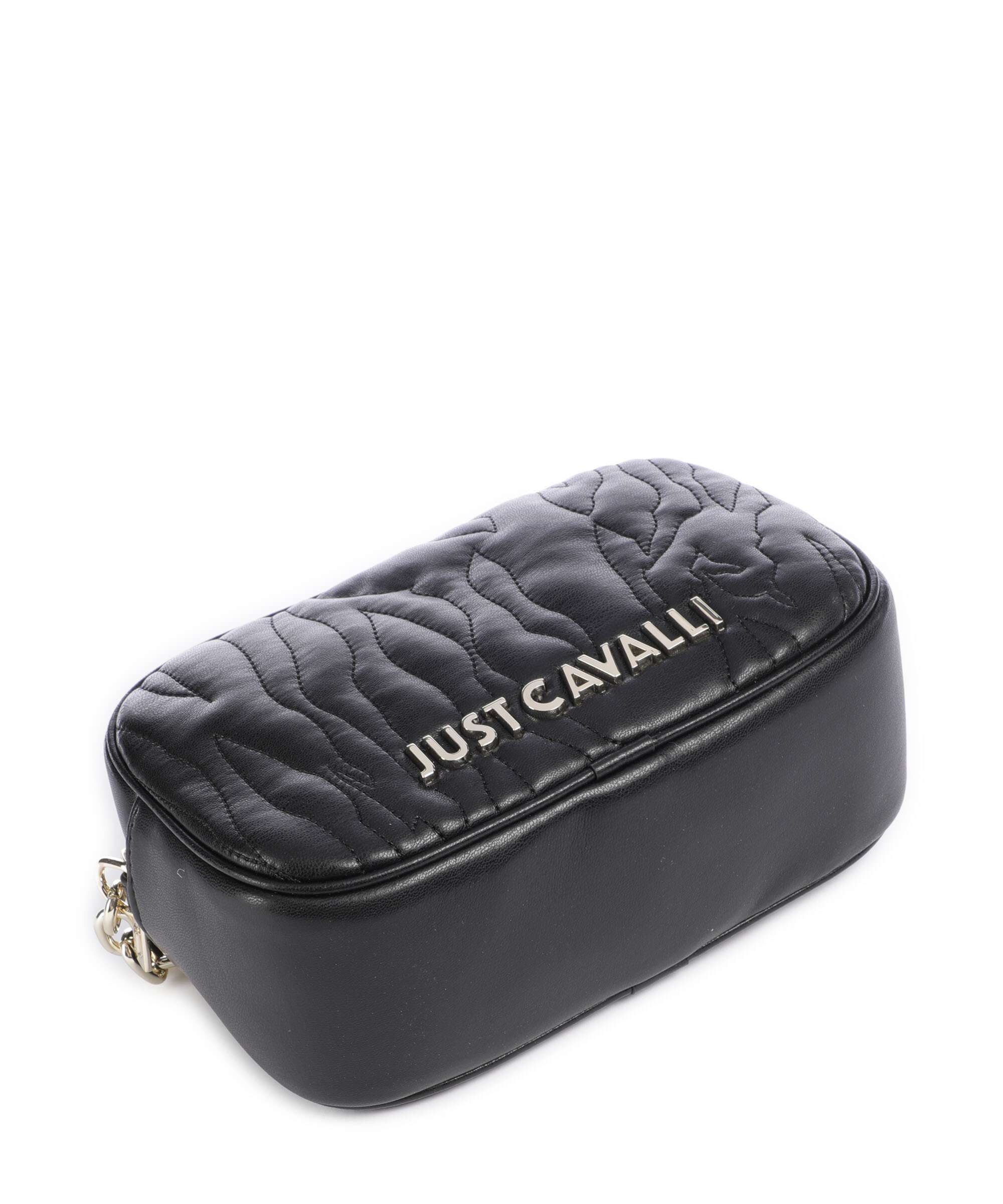 Just Cavalli Quilted Zebra Torba przez ramię black - Image 5