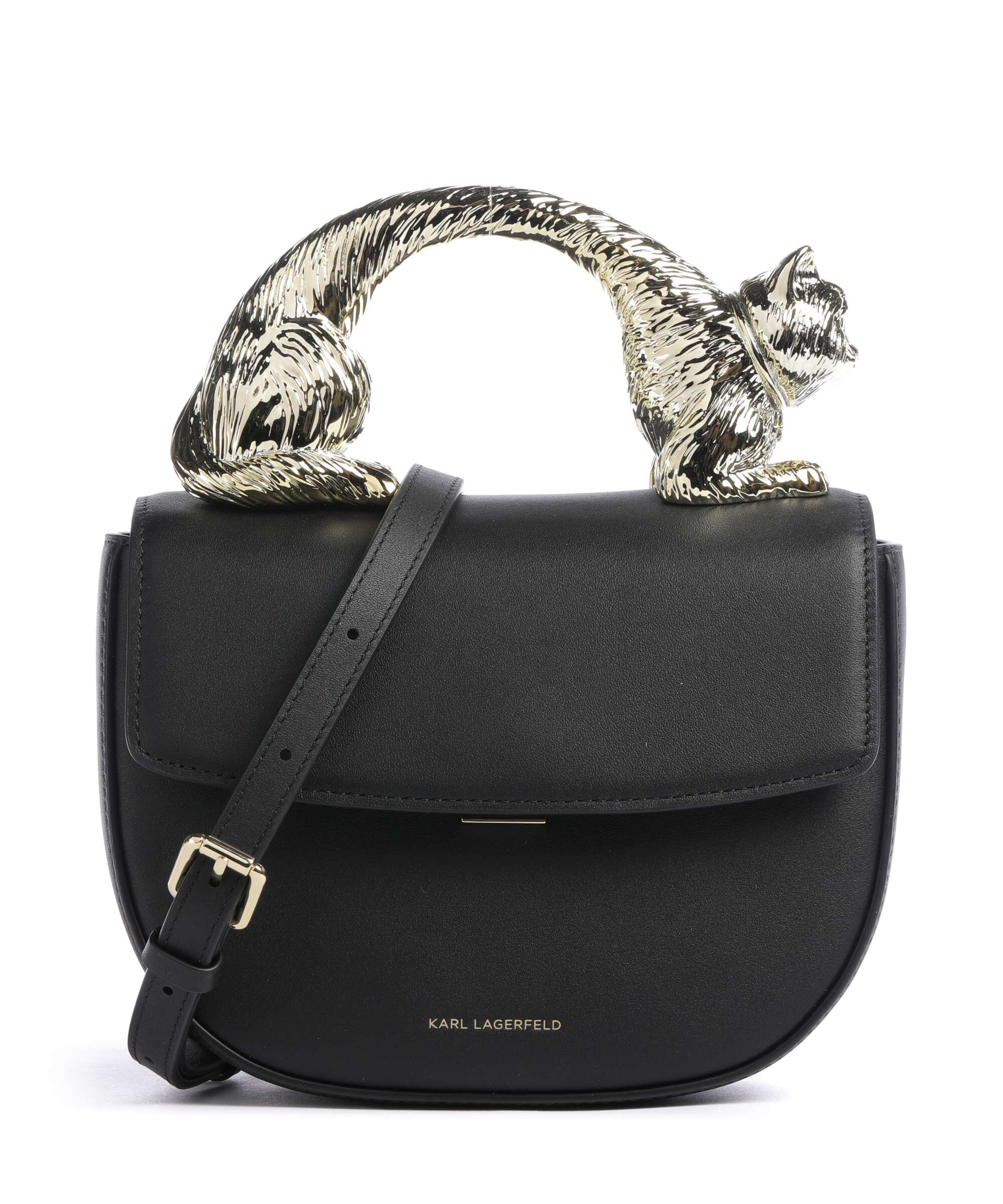 Karl Lagerfeld Ikon Choupette Torba przez ramię black