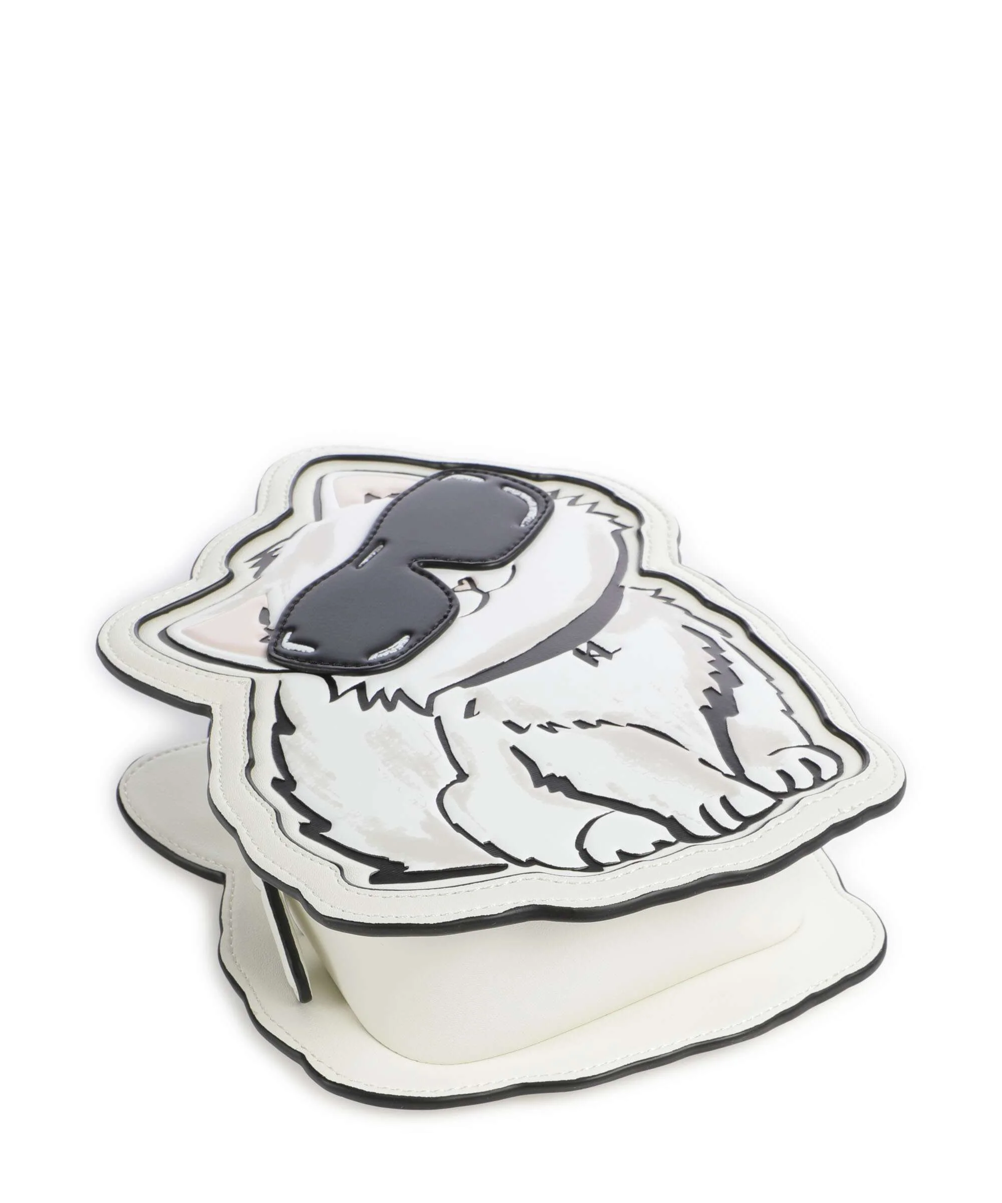 Karl Lagerfeld Ikon Choupette Torba przez ramię off white - Image 5
