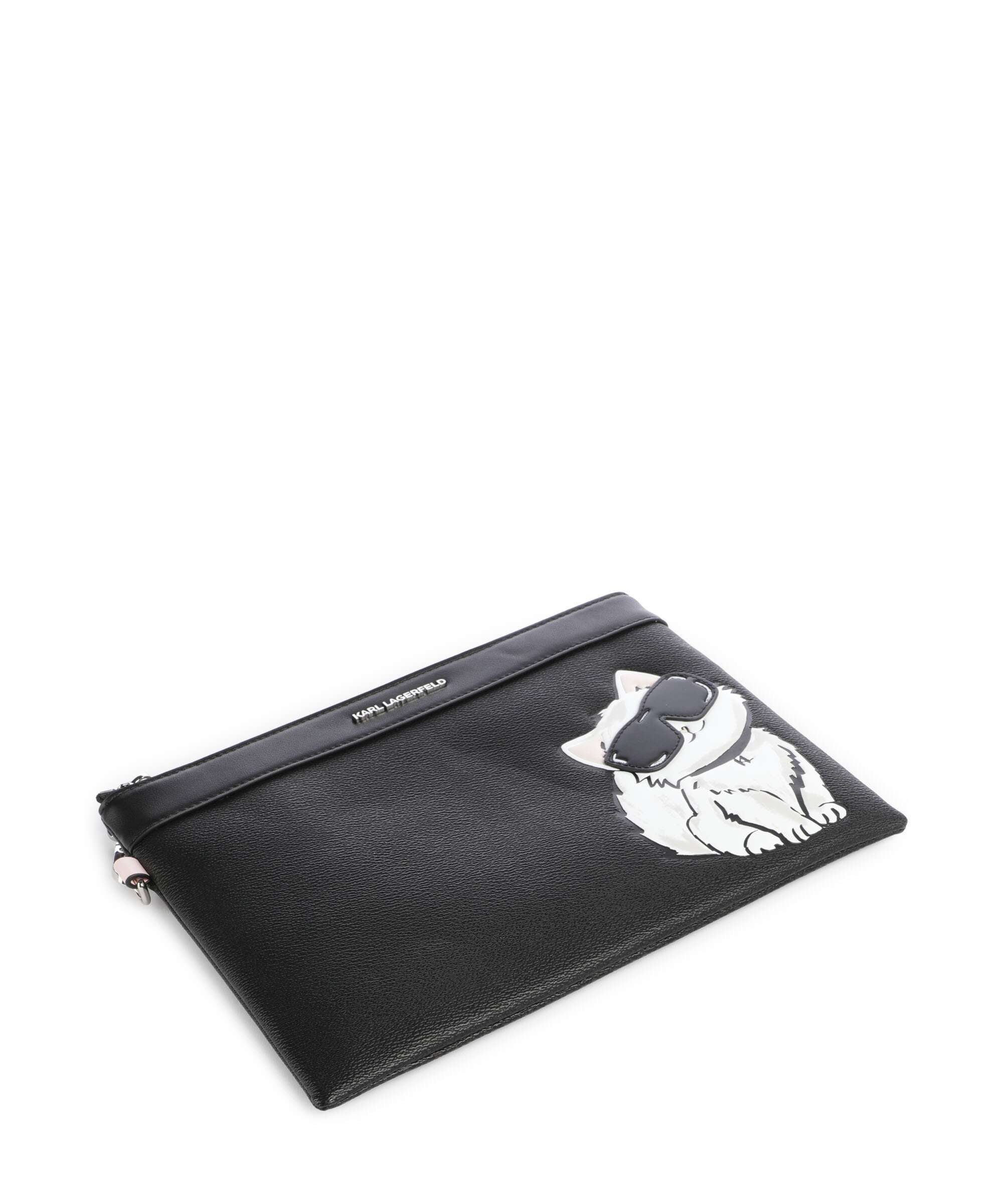 Karl Lagerfeld Ikon Choupette Torebka na nadgarstek black - Image 5