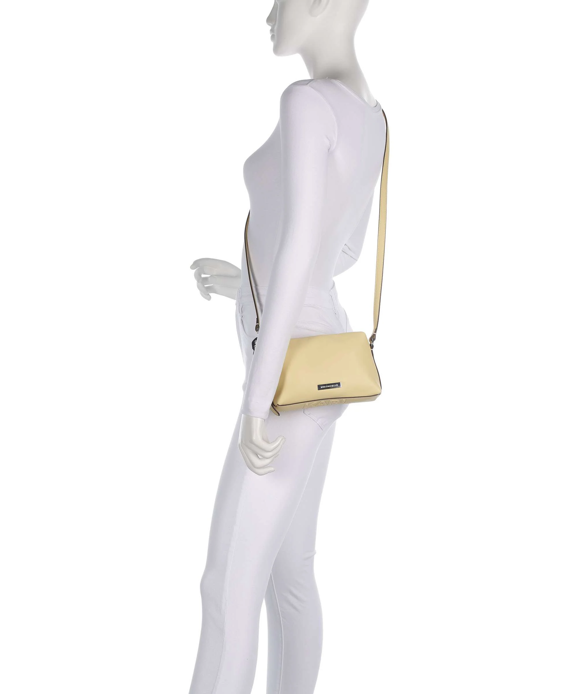 Karl Lagerfeld Ikon Smooth Torba przez ramię sunlight - Image 3
