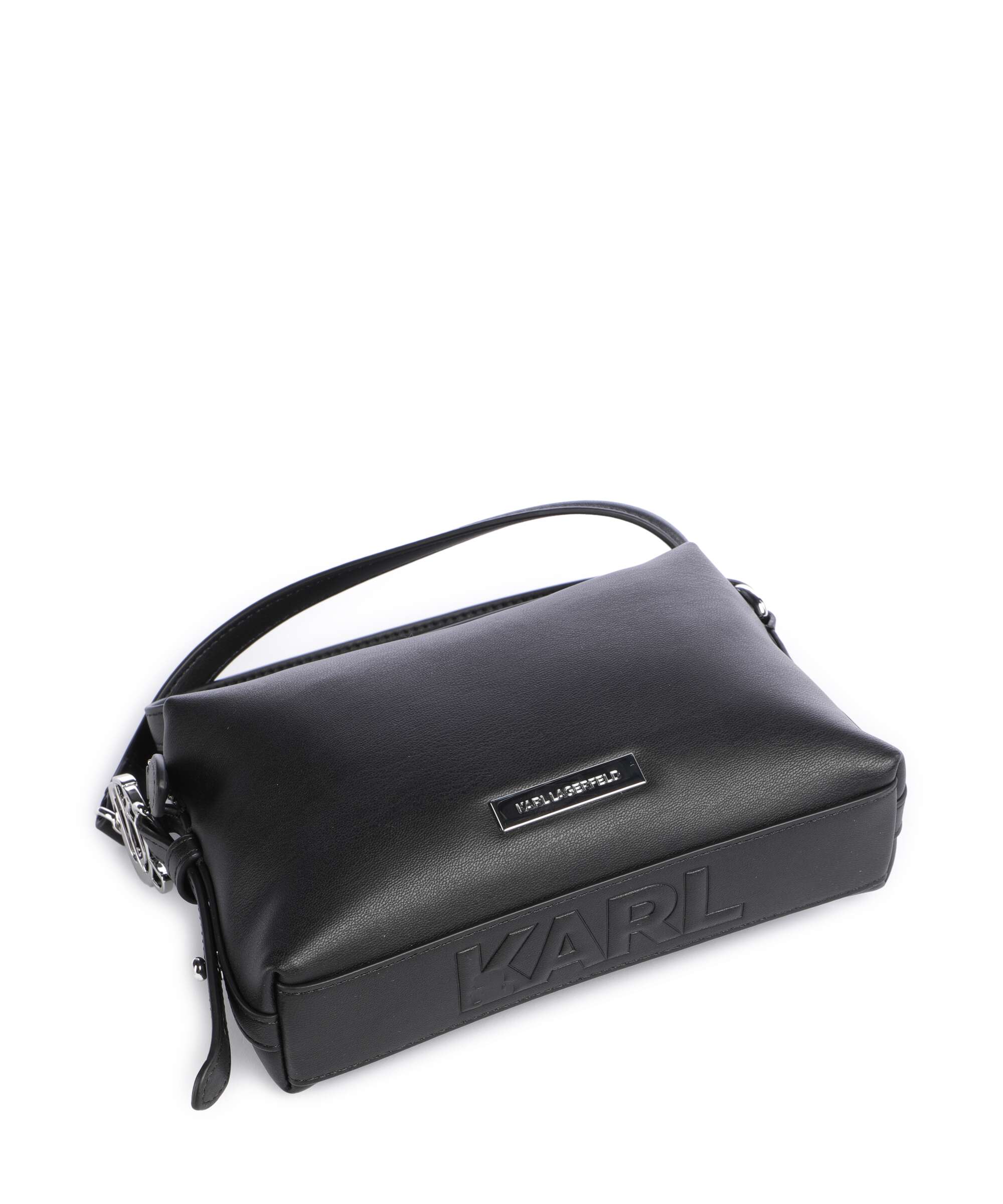 Karl Lagerfeld Ikon Smooth Torba przez ramię black - Image 5