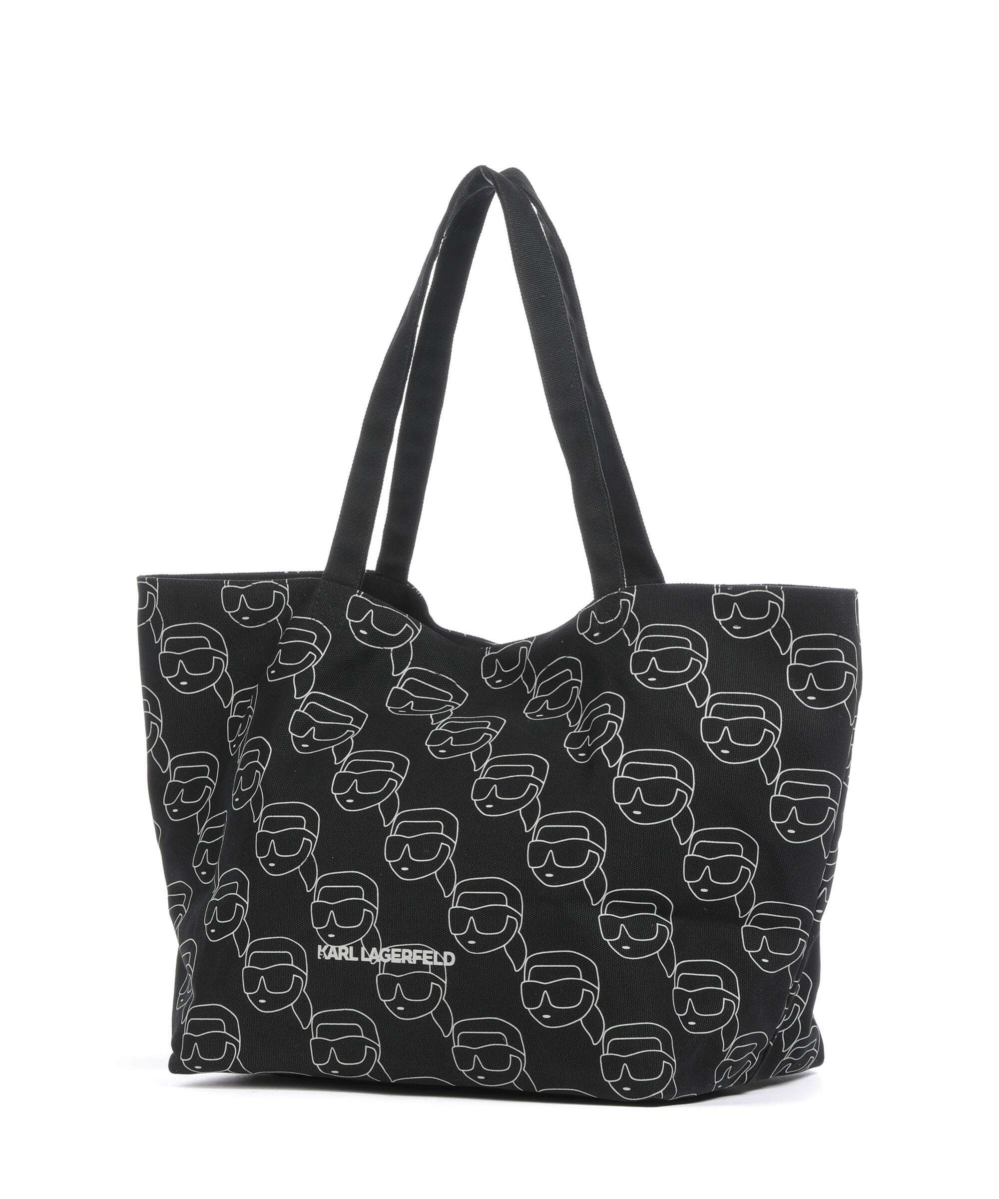 Karl Lagerfeld Ikon Torba na zakupy black/white - Image 2