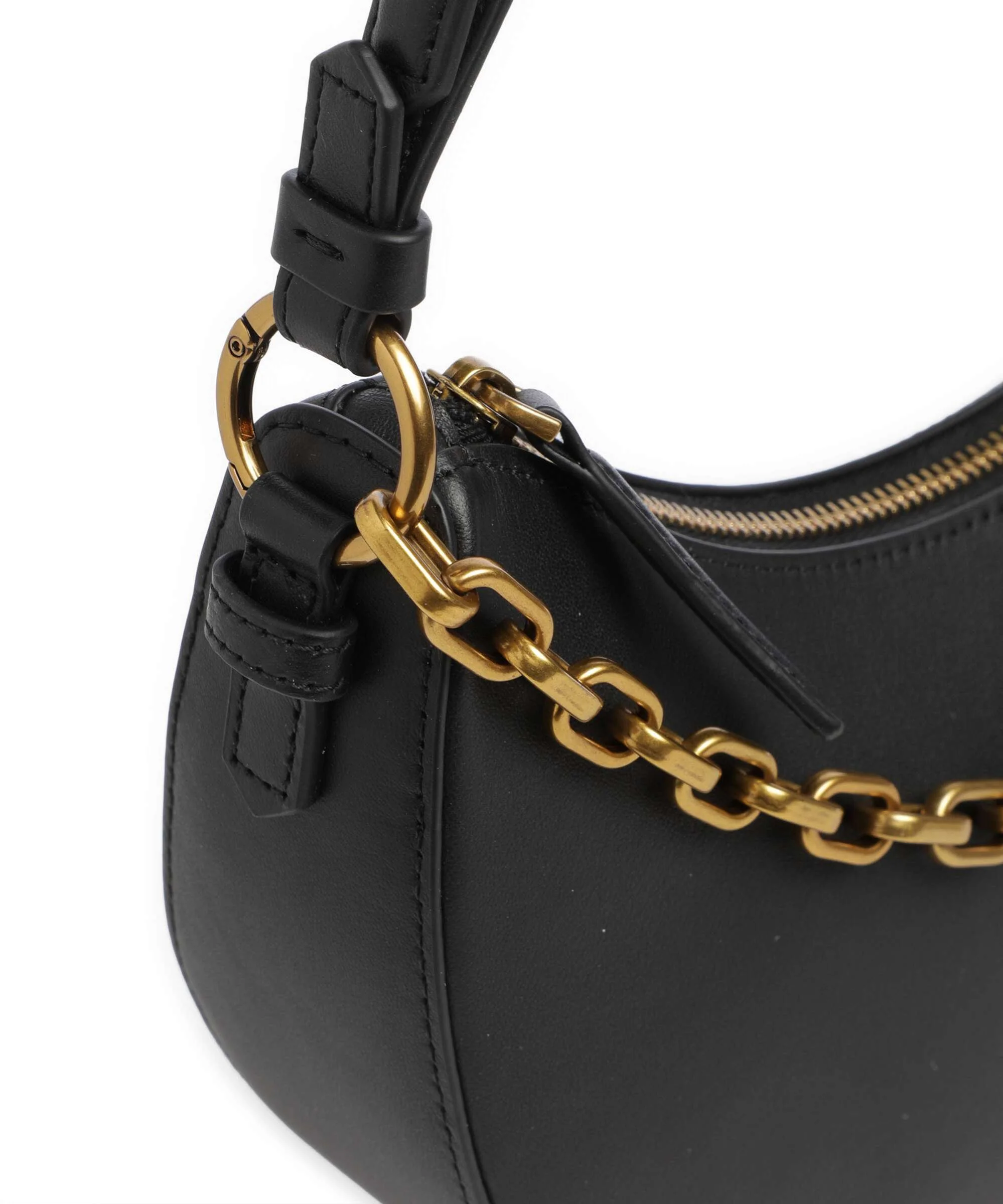 Karl Lagerfeld K/Autograph Medium Torba na ramię black/gold - Image 4