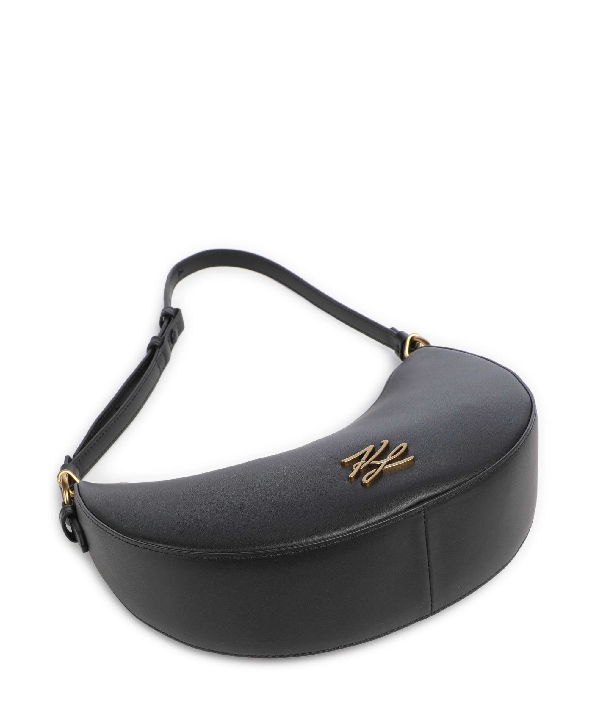 Karl Lagerfeld K/Autograph Medium Torba na ramię black/gold - Image 5