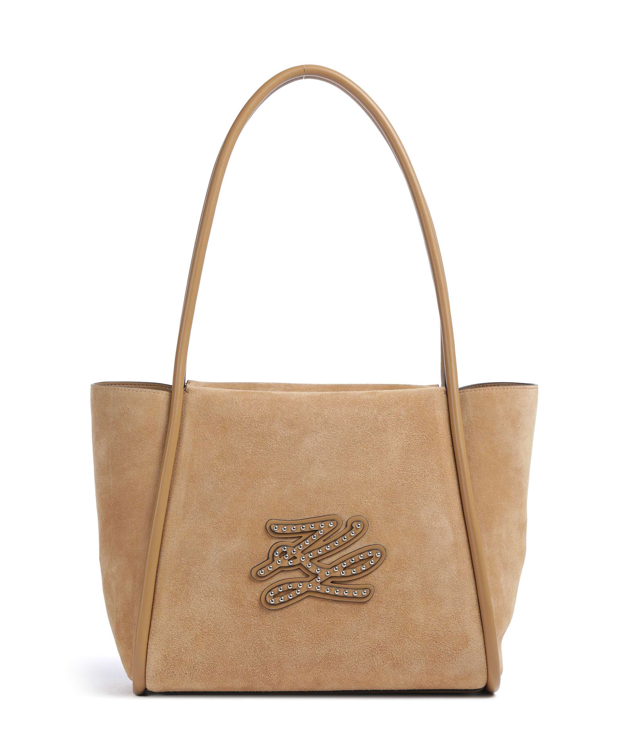 Karl Lagerfeld K/Autograph Patch Torba na zakupy caramel