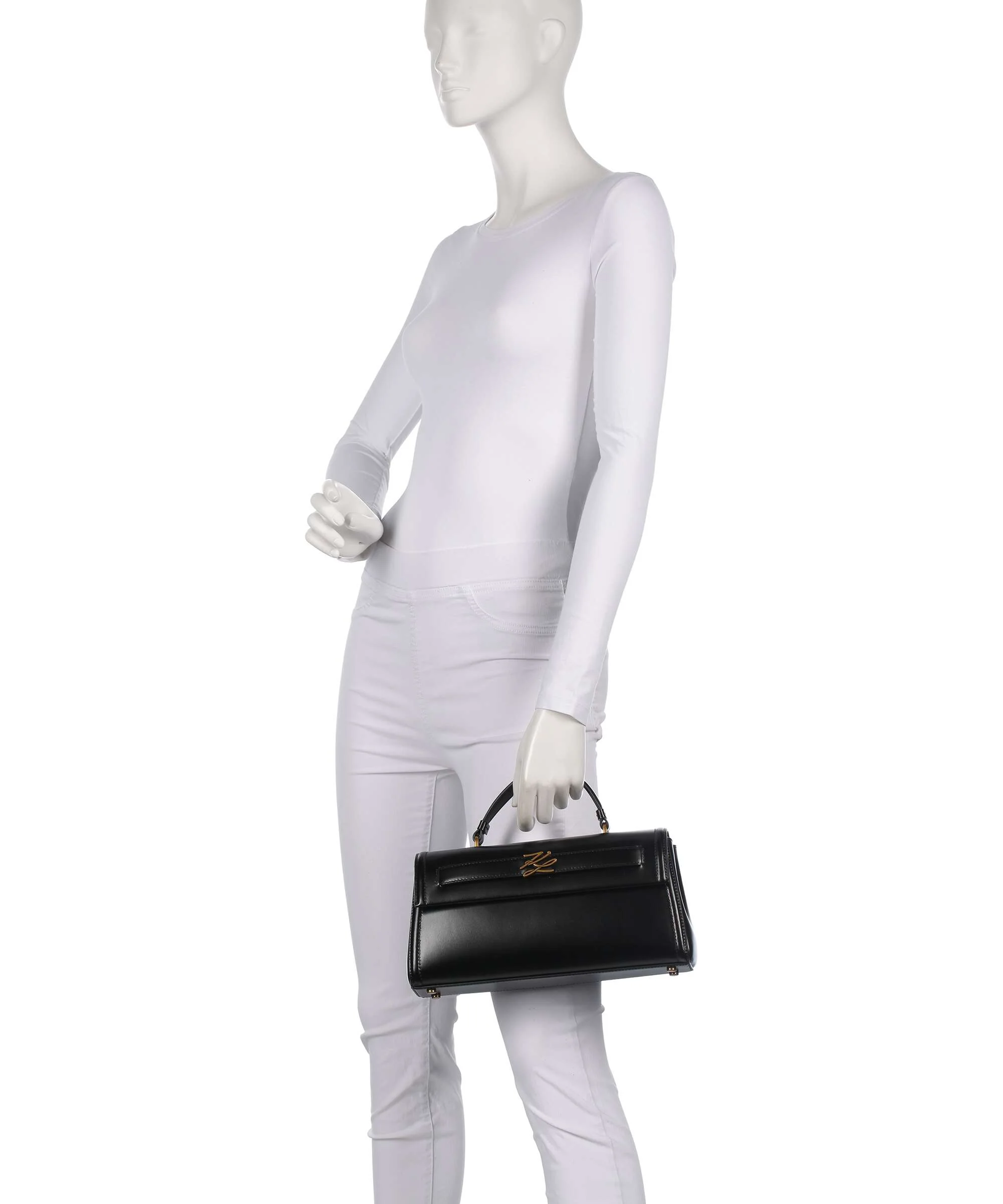 Karl Lagerfeld K/Autograph Small Torebka black/gold - Image 3