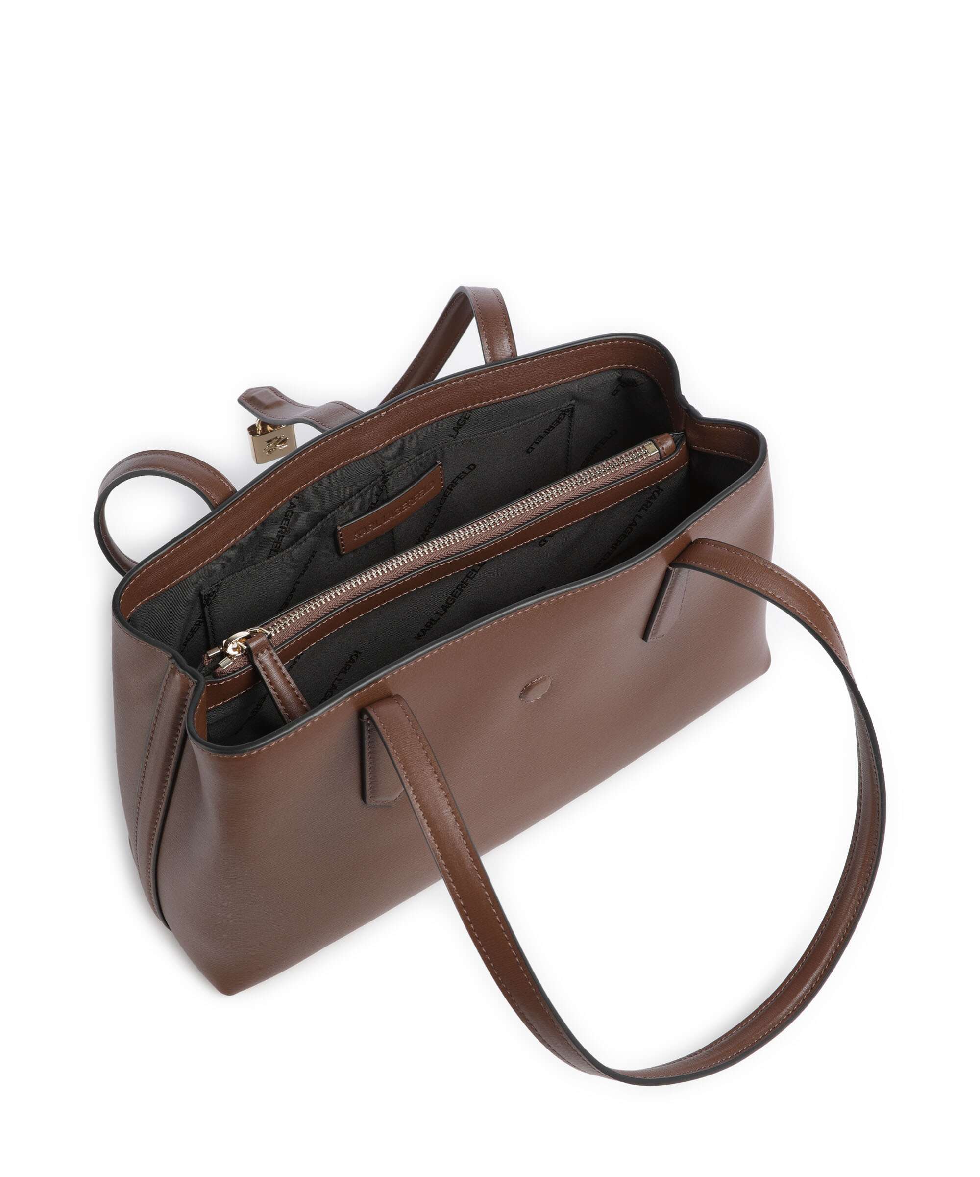 Karl Lagerfeld K/Autograph Torba na ramię dark friar brown - Image 5