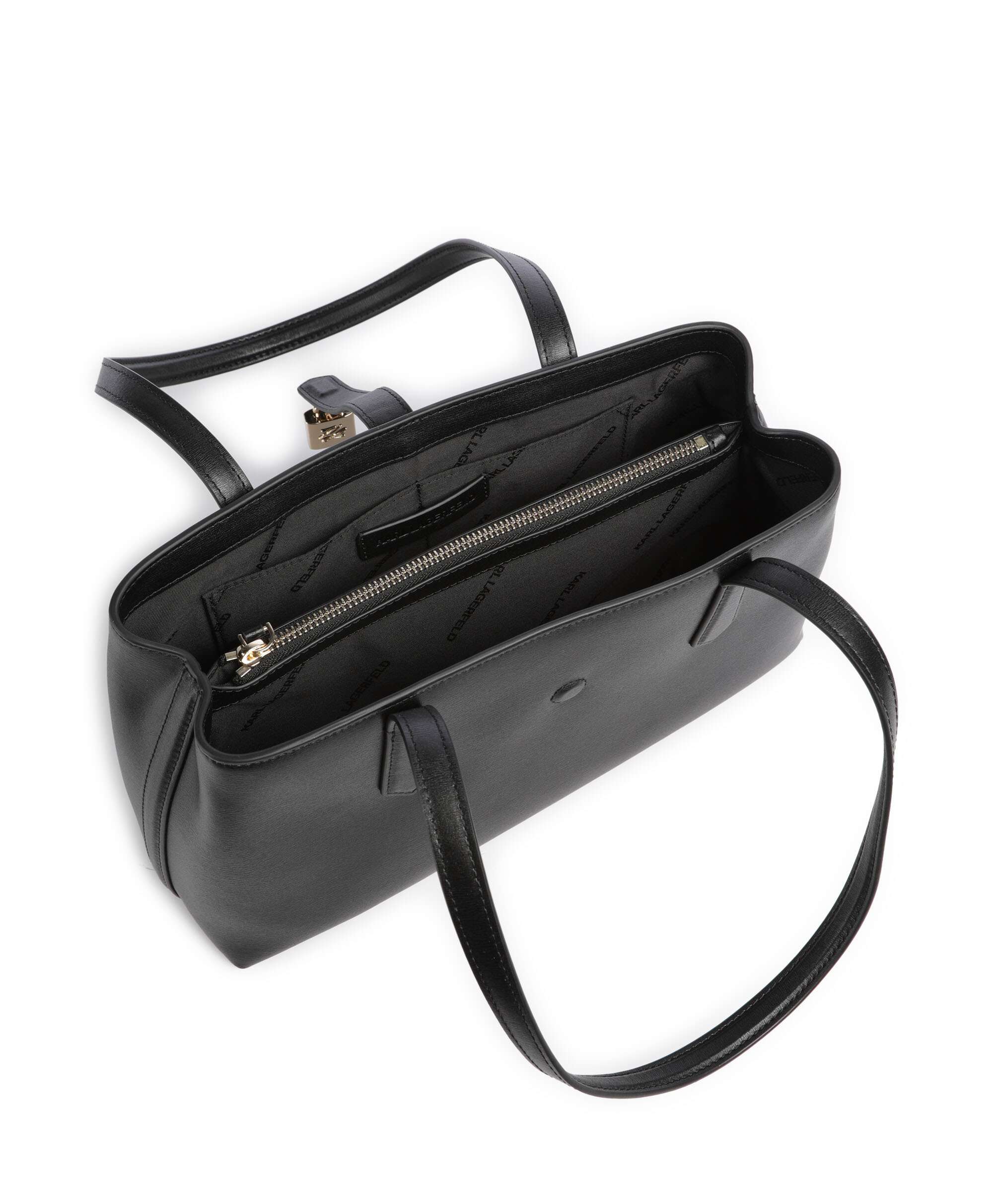 Karl Lagerfeld K/Autograph Torba na ramię black/gold - Image 5