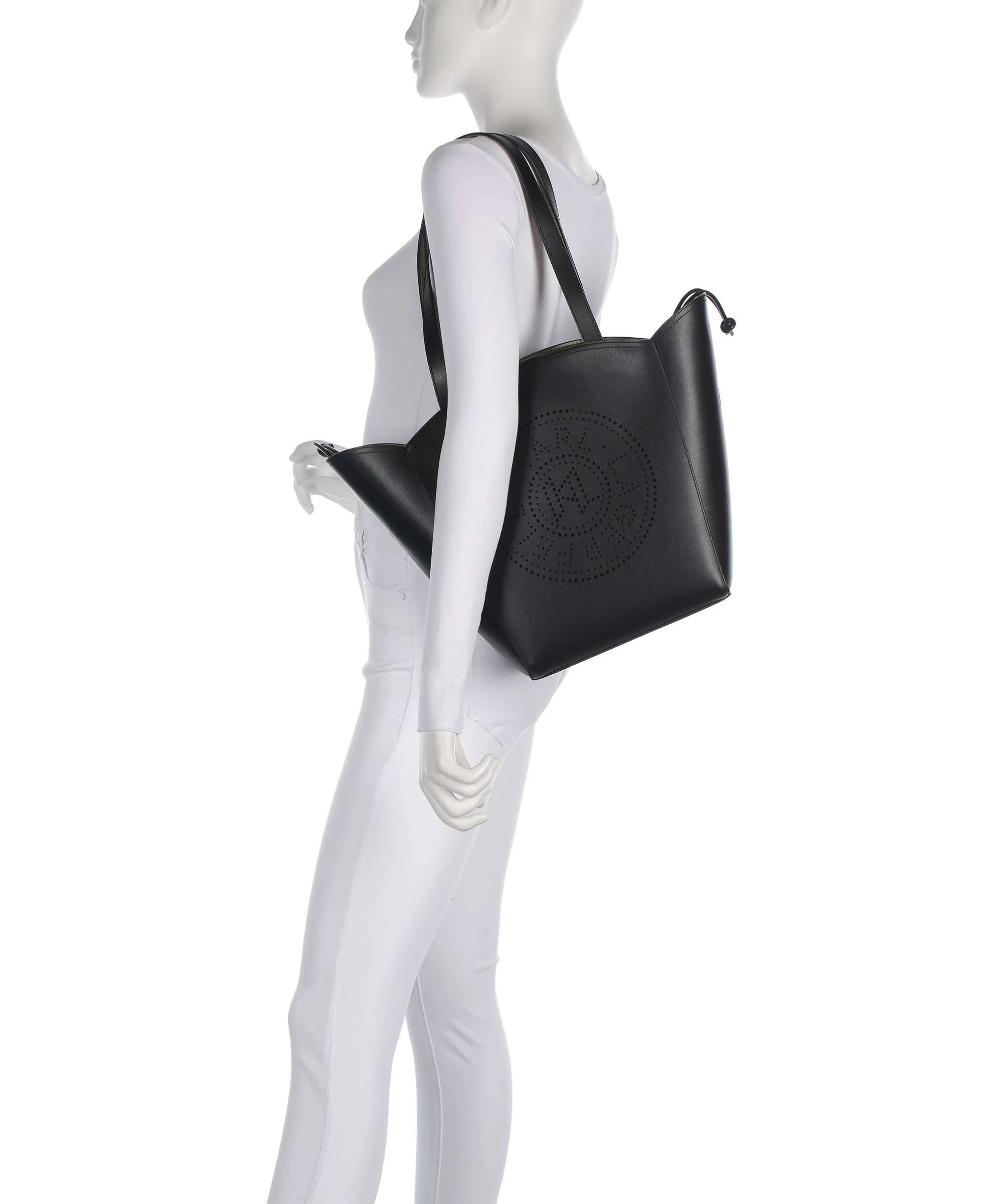 Karl Lagerfeld K/Circle Medium Torba na zakupy black/nickel - Image 3