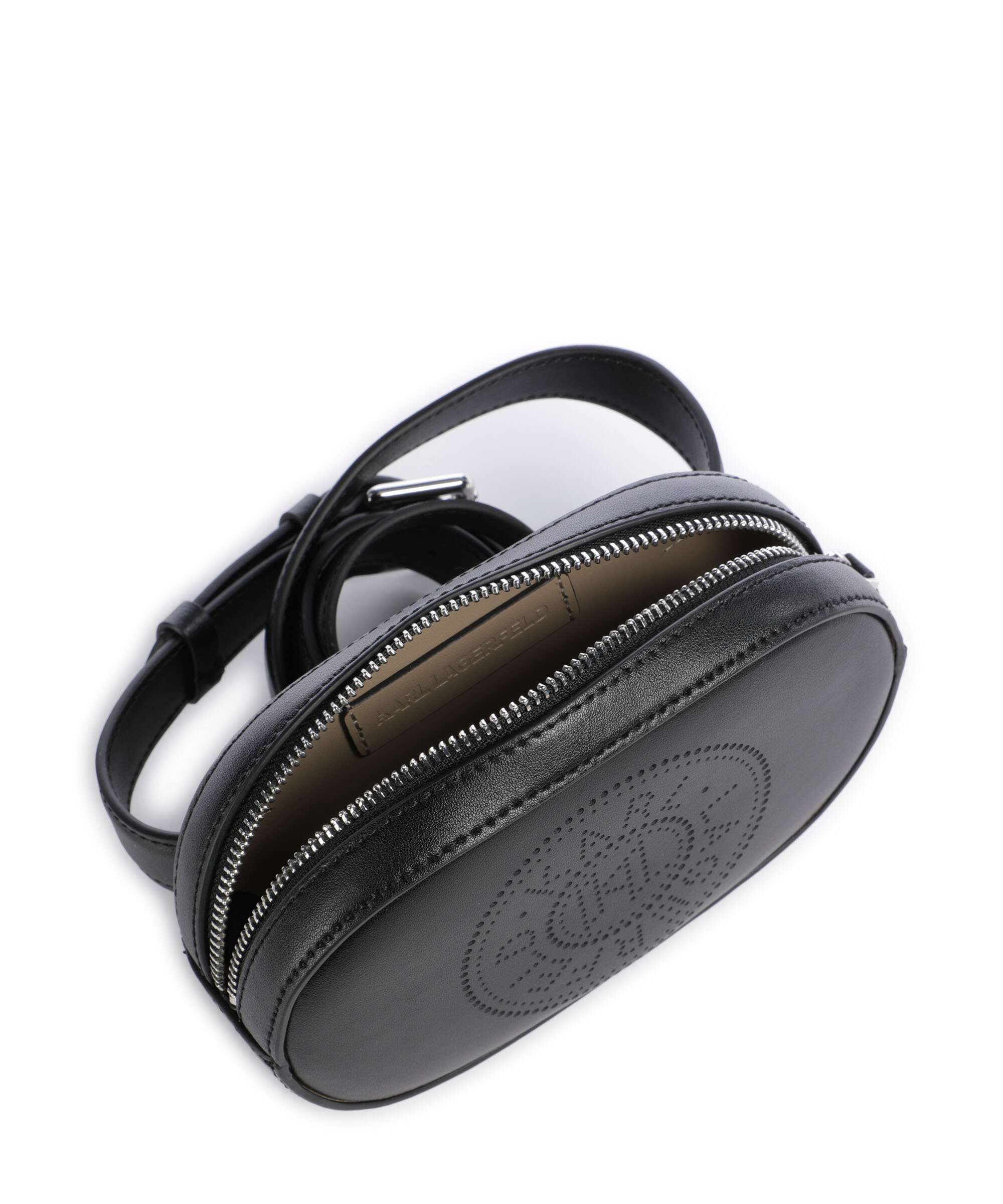 Karl Lagerfeld K/Circle Saszetka nerka black/nickel - Image 6