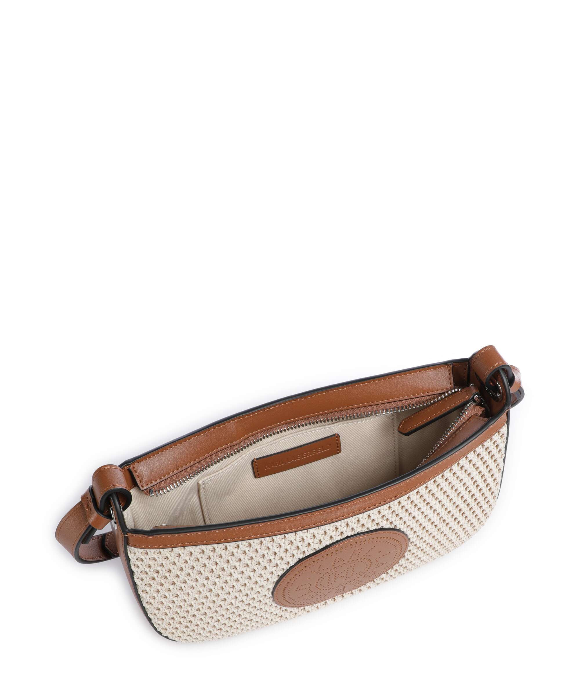 Karl Lagerfeld K/Circle Torba przez ramię natural/tan - Image 5