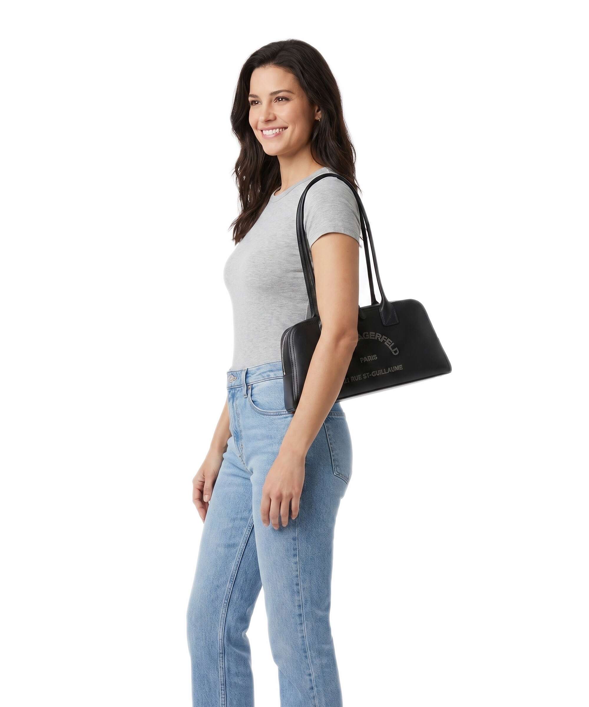 Karl Lagerfeld K/Daily Small Torba na ramię black nickel - Image 3