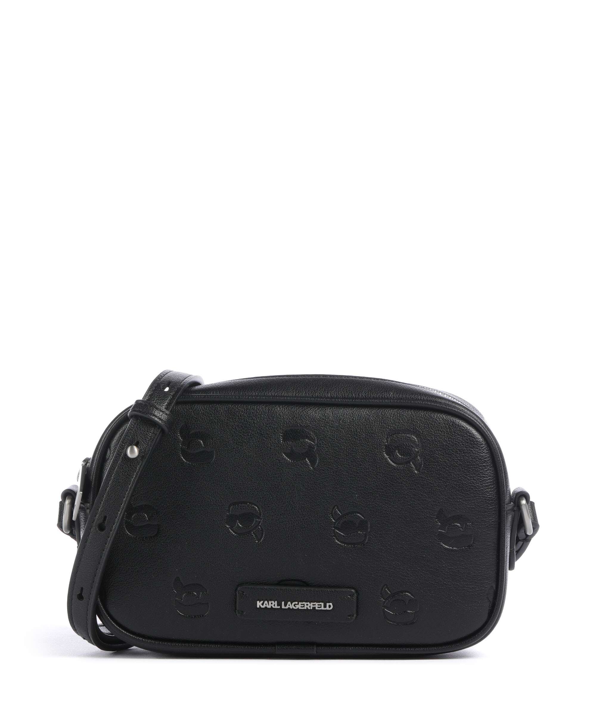 Karl Lagerfeld K/Ikon Monogram Torba przez ramię tonal black