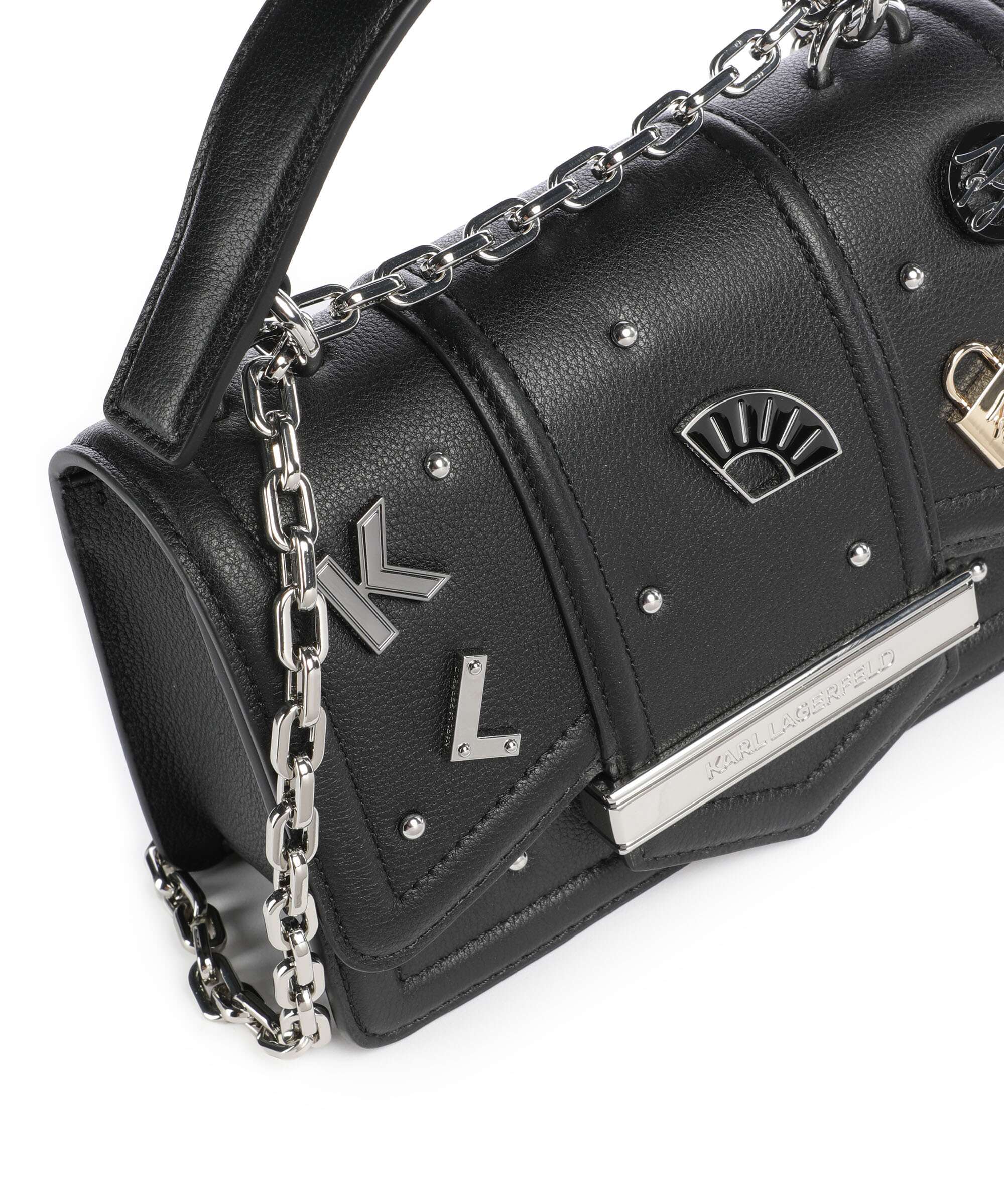 Karl Lagerfeld K/Nova Torba przez ramię black embellishment - Image 4