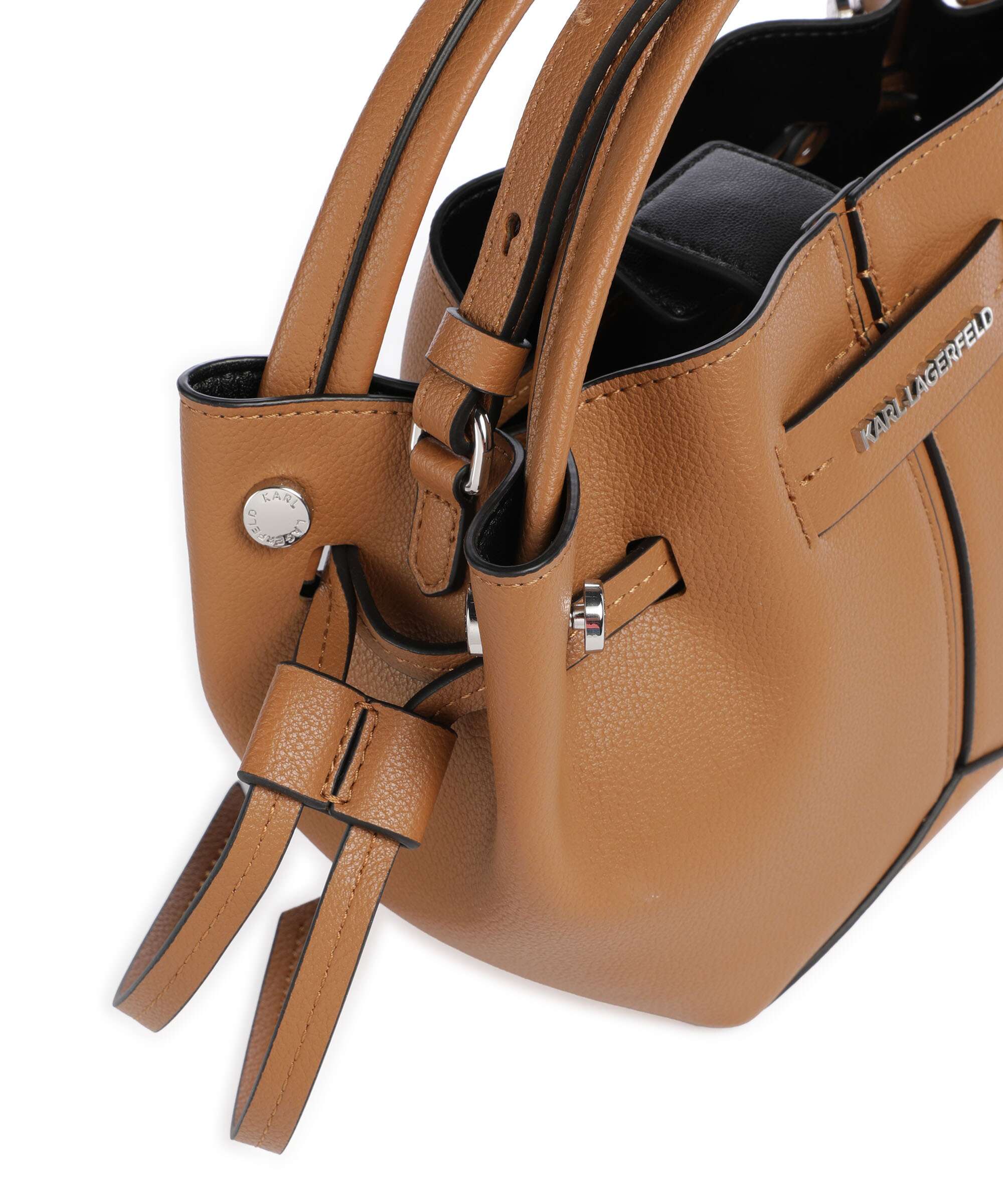 Karl Lagerfeld K/Pierced Mini Torebka caramel - Image 4