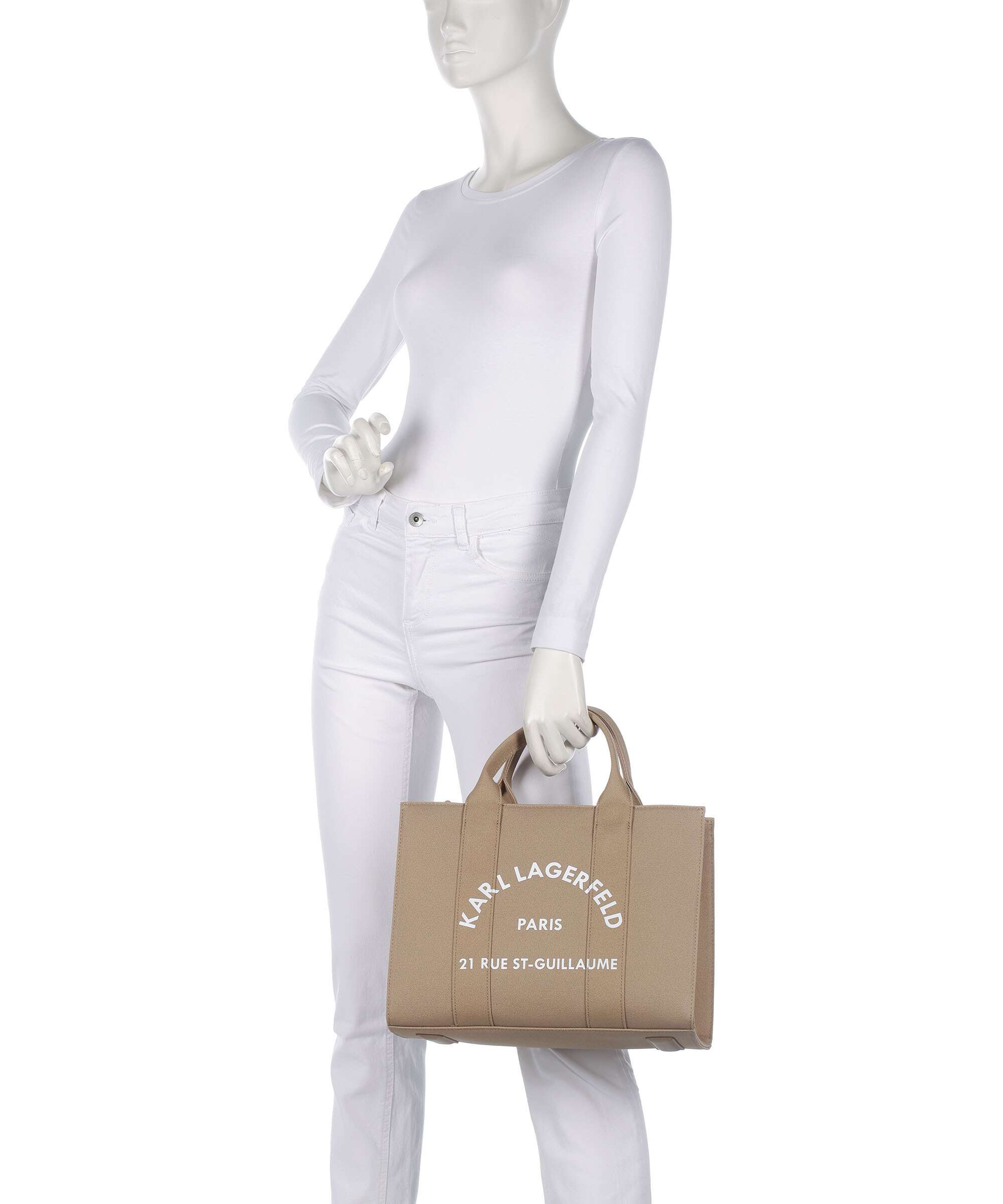 Karl Lagerfeld K/Rue St Guillaume Medium Torebka nougat - Image 3