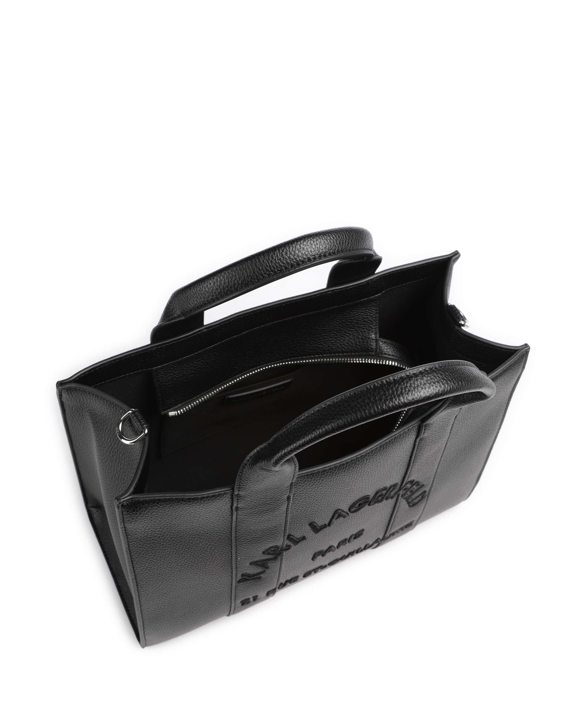 Karl Lagerfeld K/Rue St Guillaume Medium Torebka black - Image 6