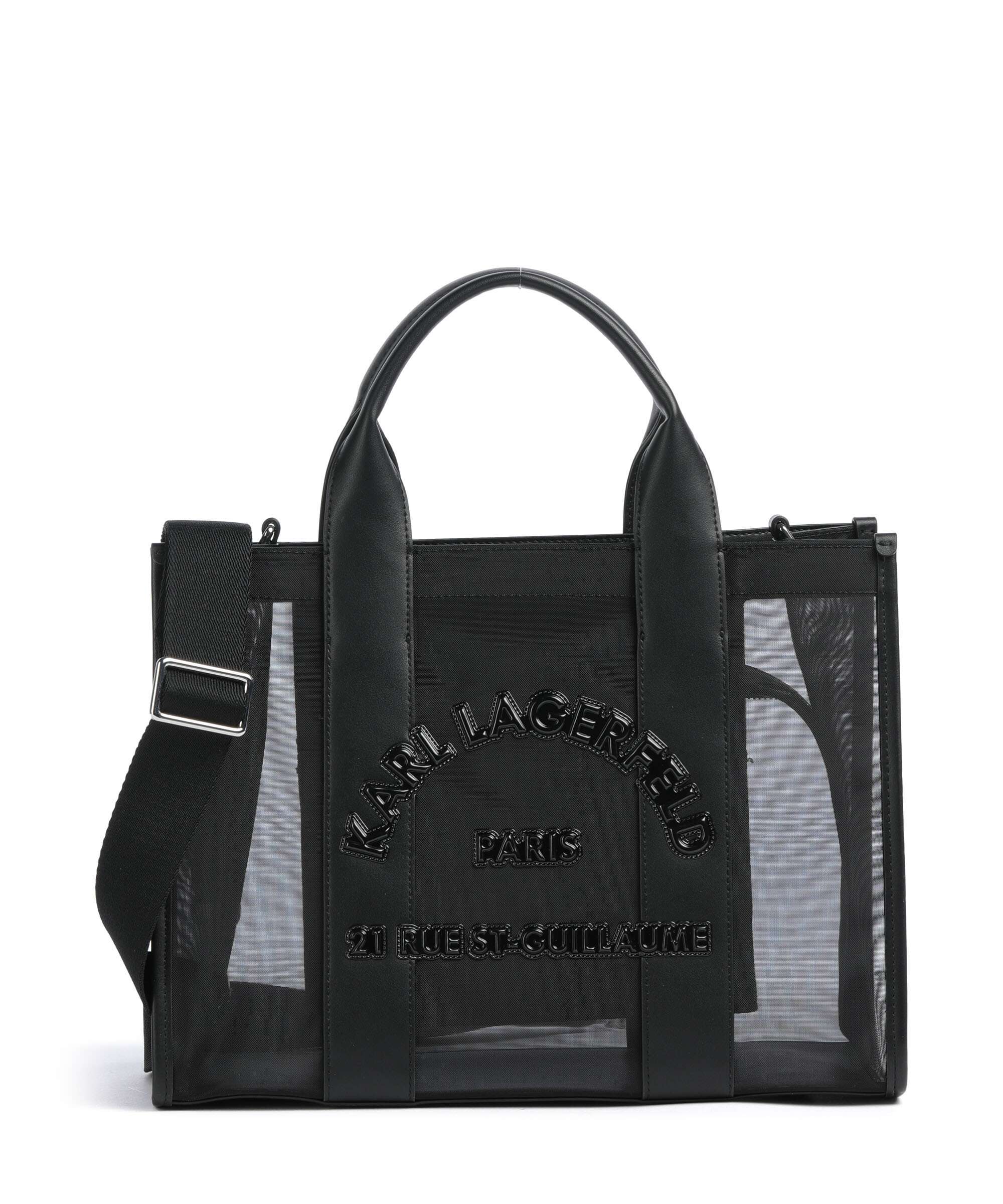 Karl Lagerfeld K/Rue St Guillaume Medium Torebka black