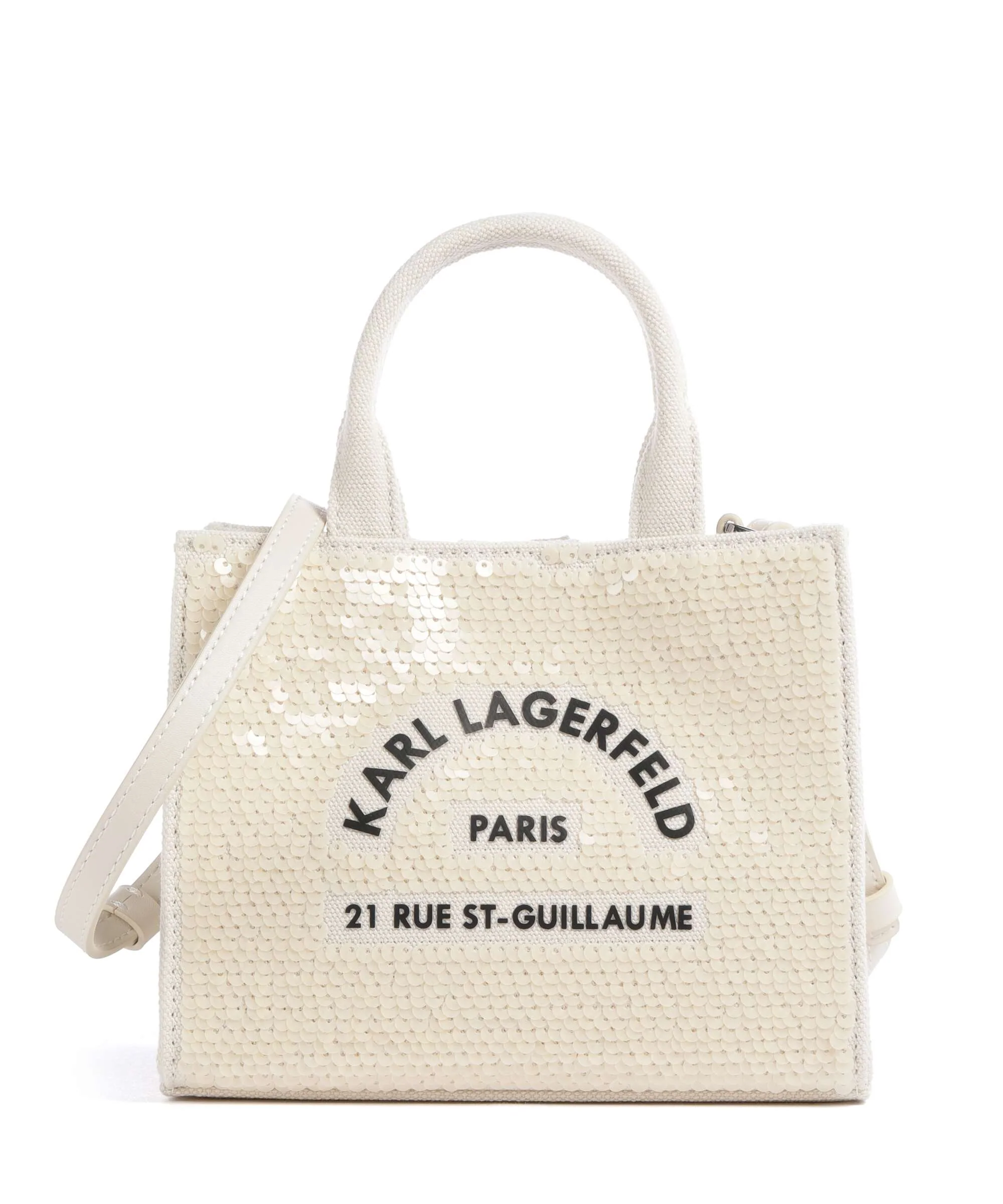Karl Lagerfeld K/Rue St Guillaume Mini Torba przez ramię natural