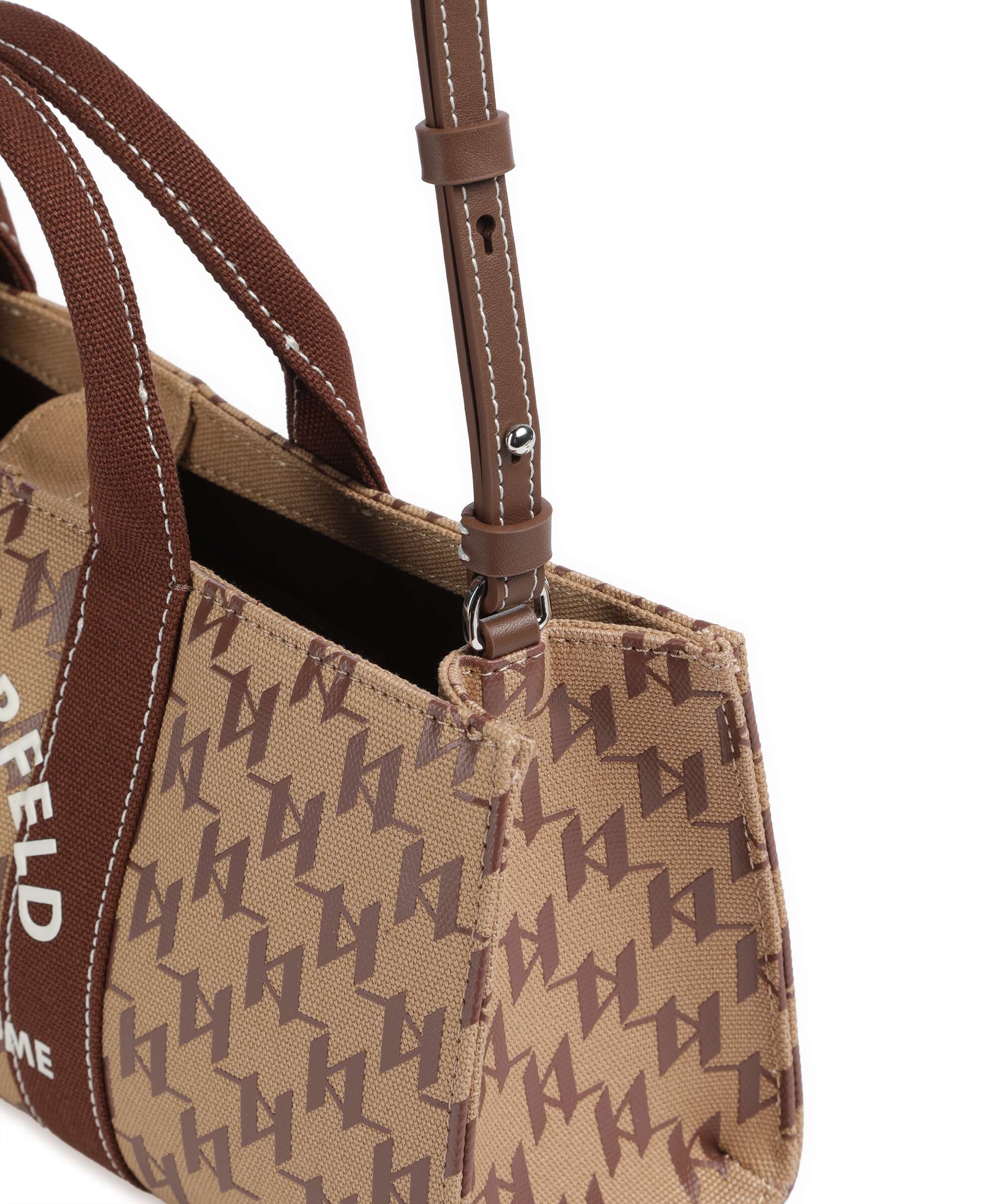 Karl Lagerfeld K/Rue St Guillaume Monogram Torebka monogram nougat brown - Image 5