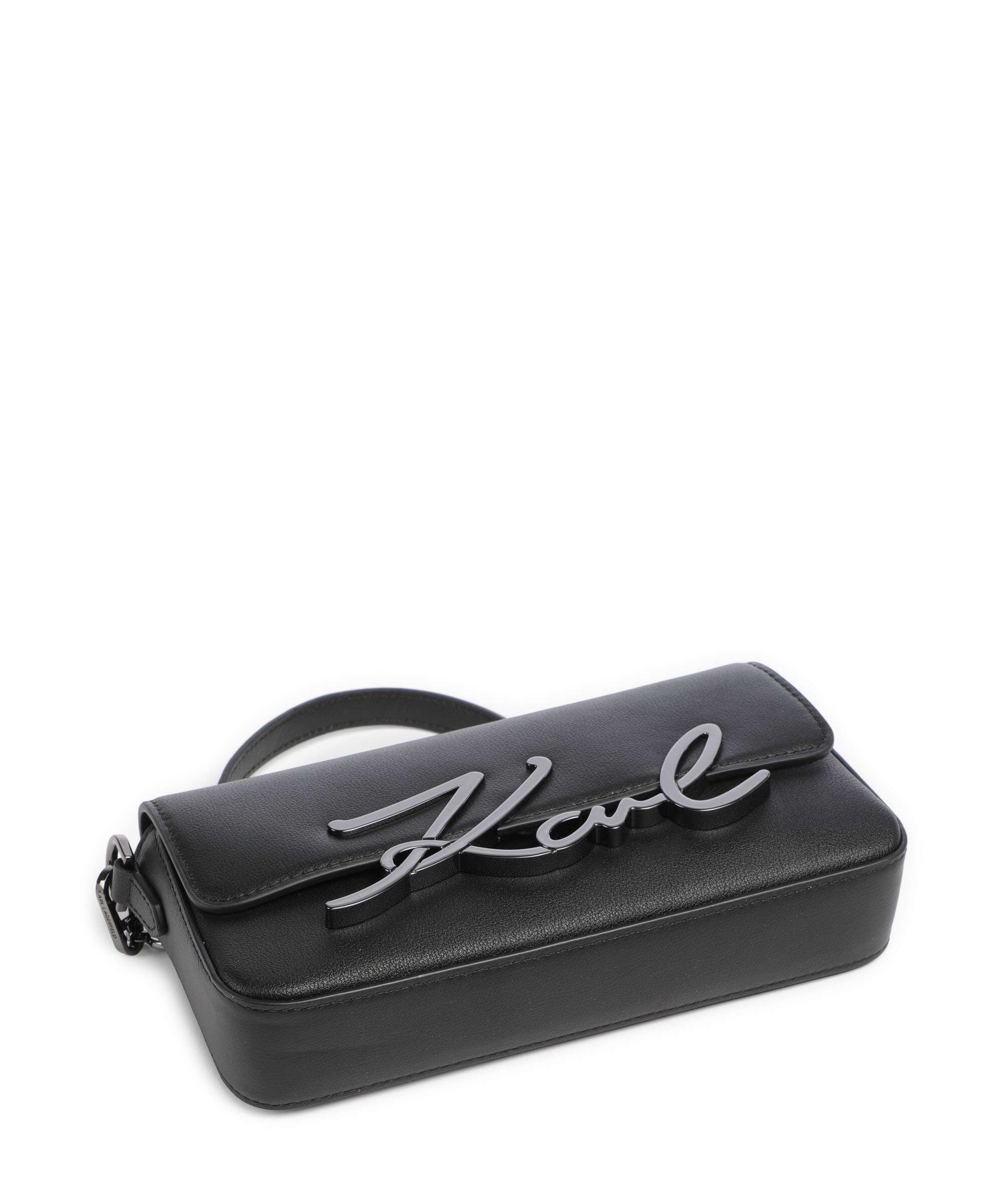 Karl Lagerfeld K/Signature 2.0 Small Torba na ramię black/gunmetal - Image 5