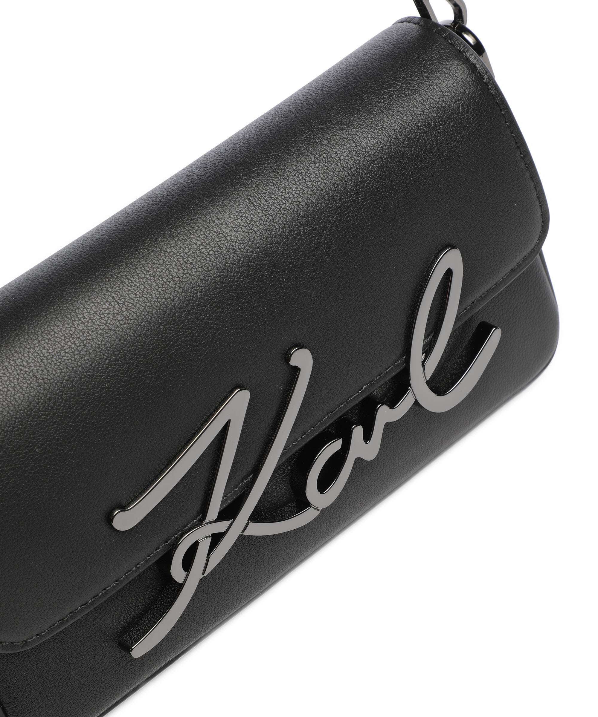 Karl Lagerfeld K/Signature 2.0 Small Torba na ramię black/gunmetal - Image 6