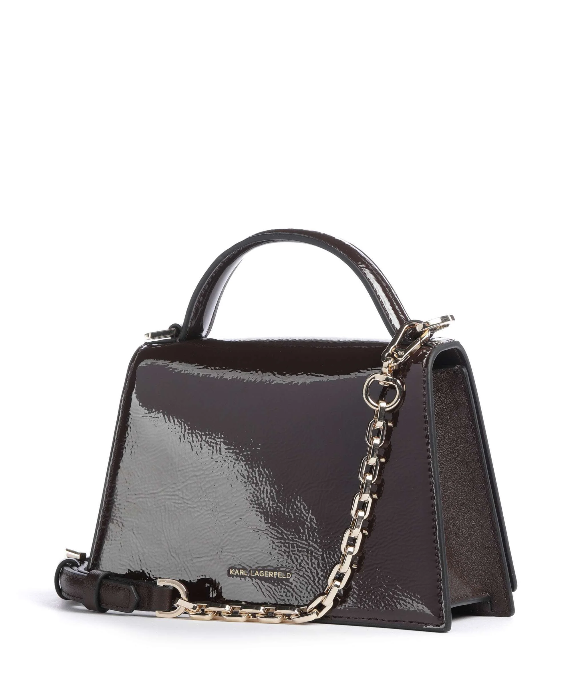 Karl Lagerfeld K/Signature 2.0 Small Torba przez ramię tobacco - Image 2