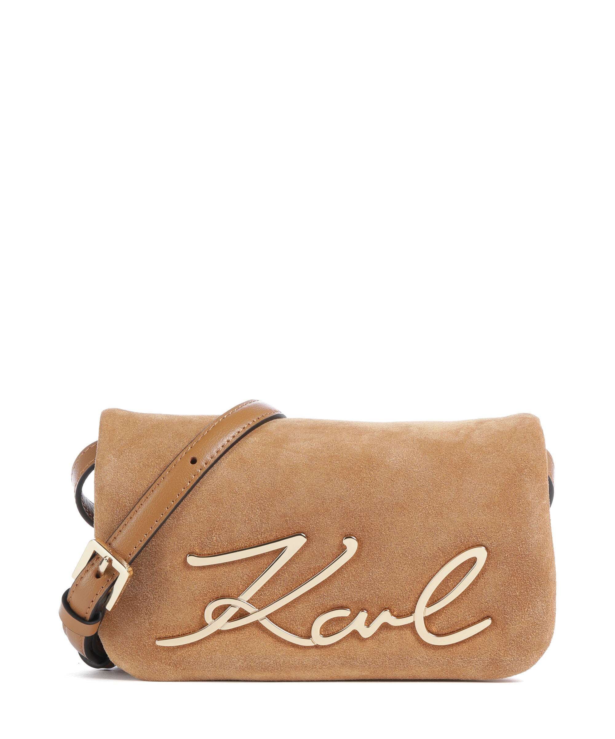 Karl Lagerfeld K/Signature 2.0 Soft Torba przez ramię caramel