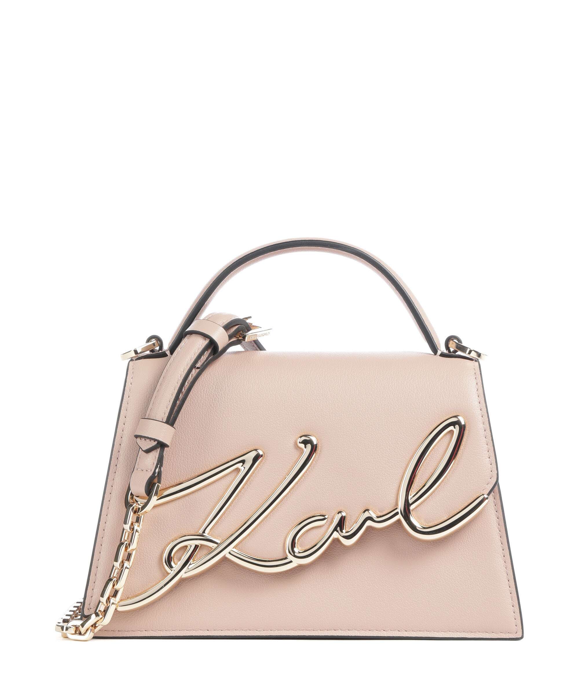 Karl Lagerfeld K/Signature 2.0 Torba przez ramię nude pink