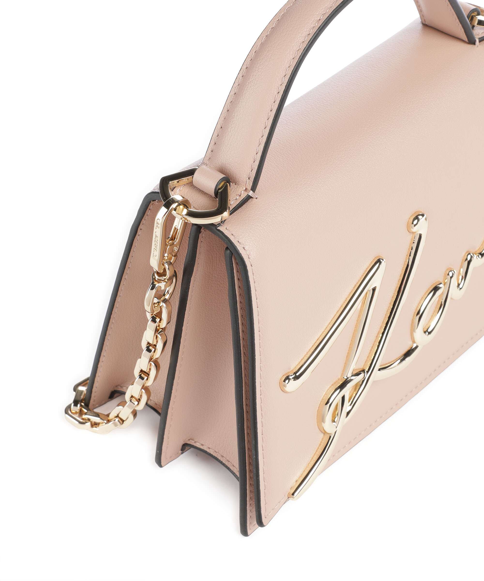 Karl Lagerfeld K/Signature 2.0 Torba przez ramię nude pink - Image 4